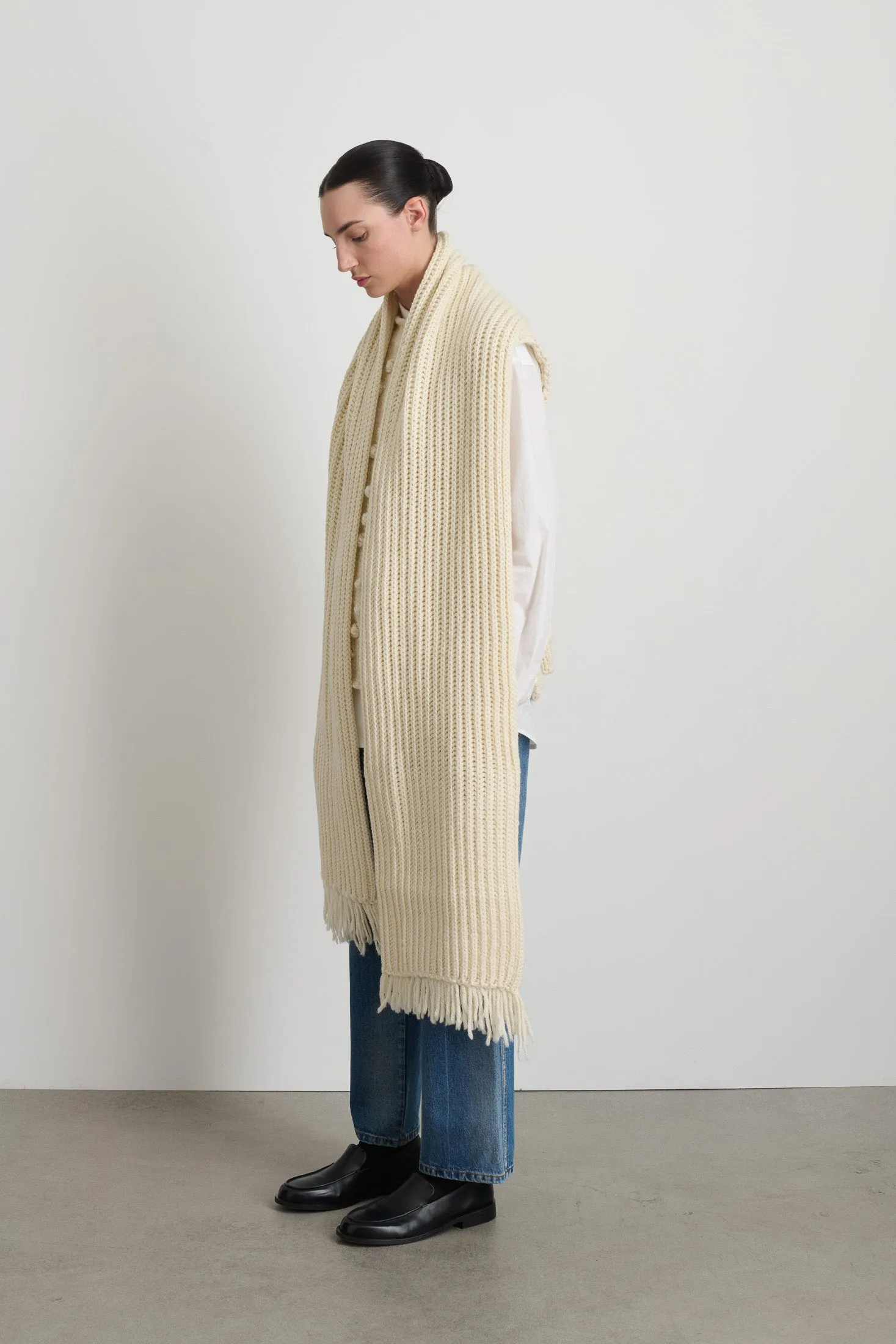 Hand Knit Scarf sold by B Sides Jeans product image thumbnail 2