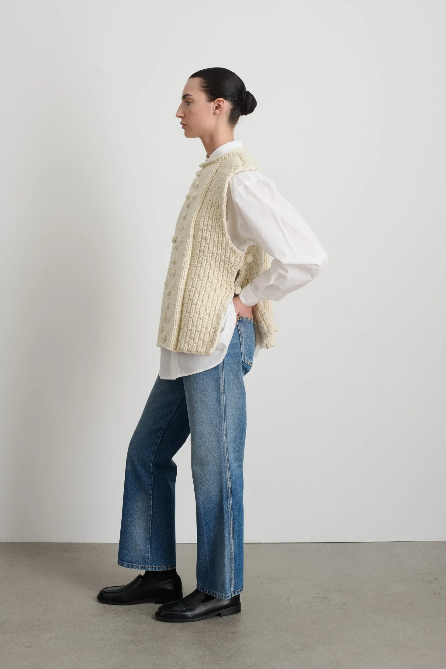 Hand Knit Gilet sold by B Sides Jeans product image thumbnail 2
