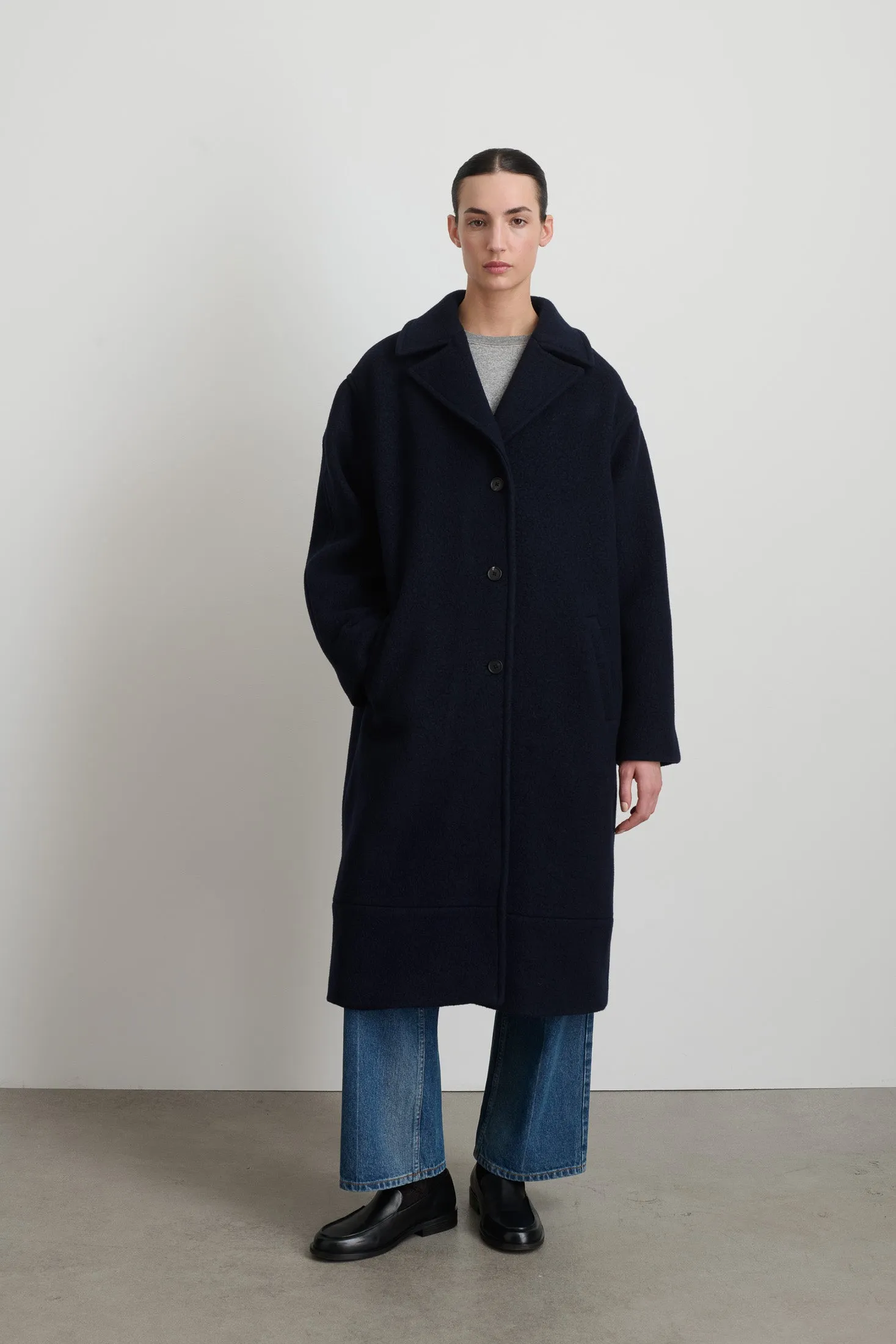 Duffel Coat Marine sold by B Sides Jeans