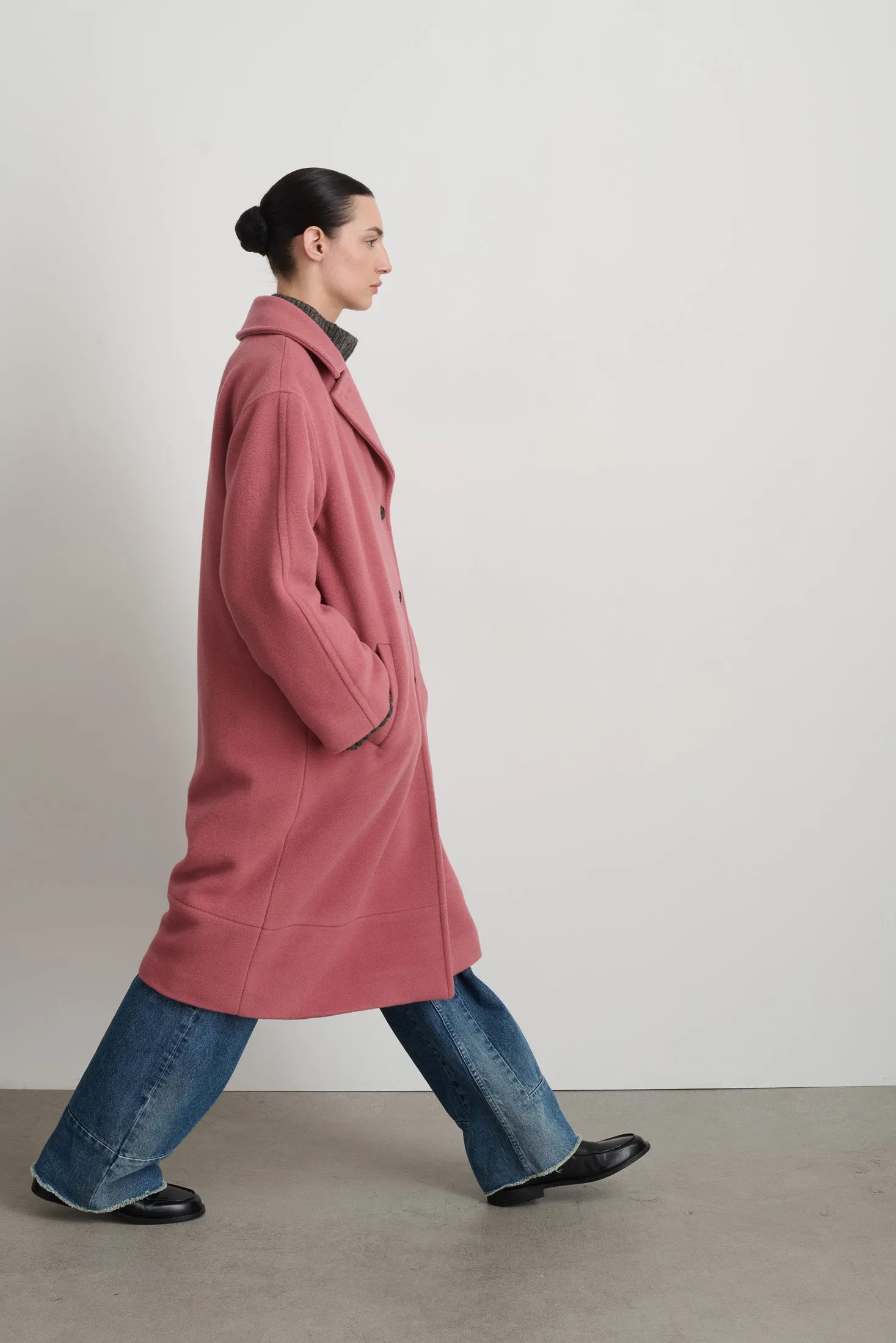 Duffel Coat Pink sold by B Sides Jeans product image thumbnail 4