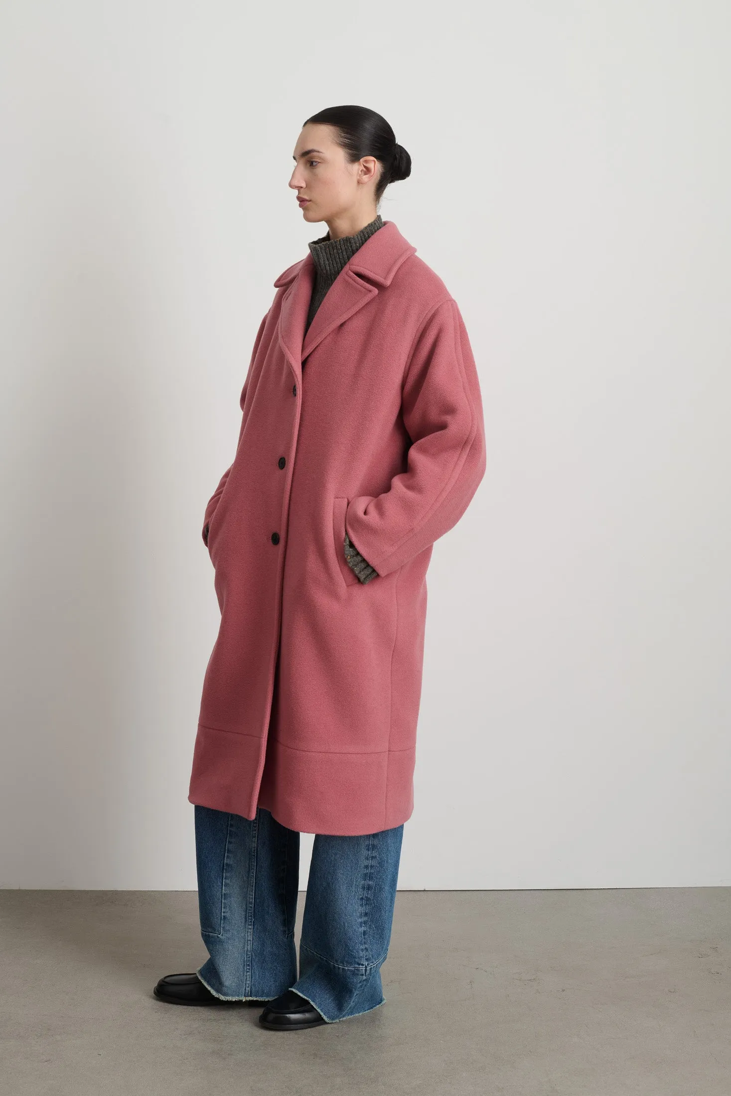 Duffel Coat Pink sold by B Sides Jeans product image thumbnail 2