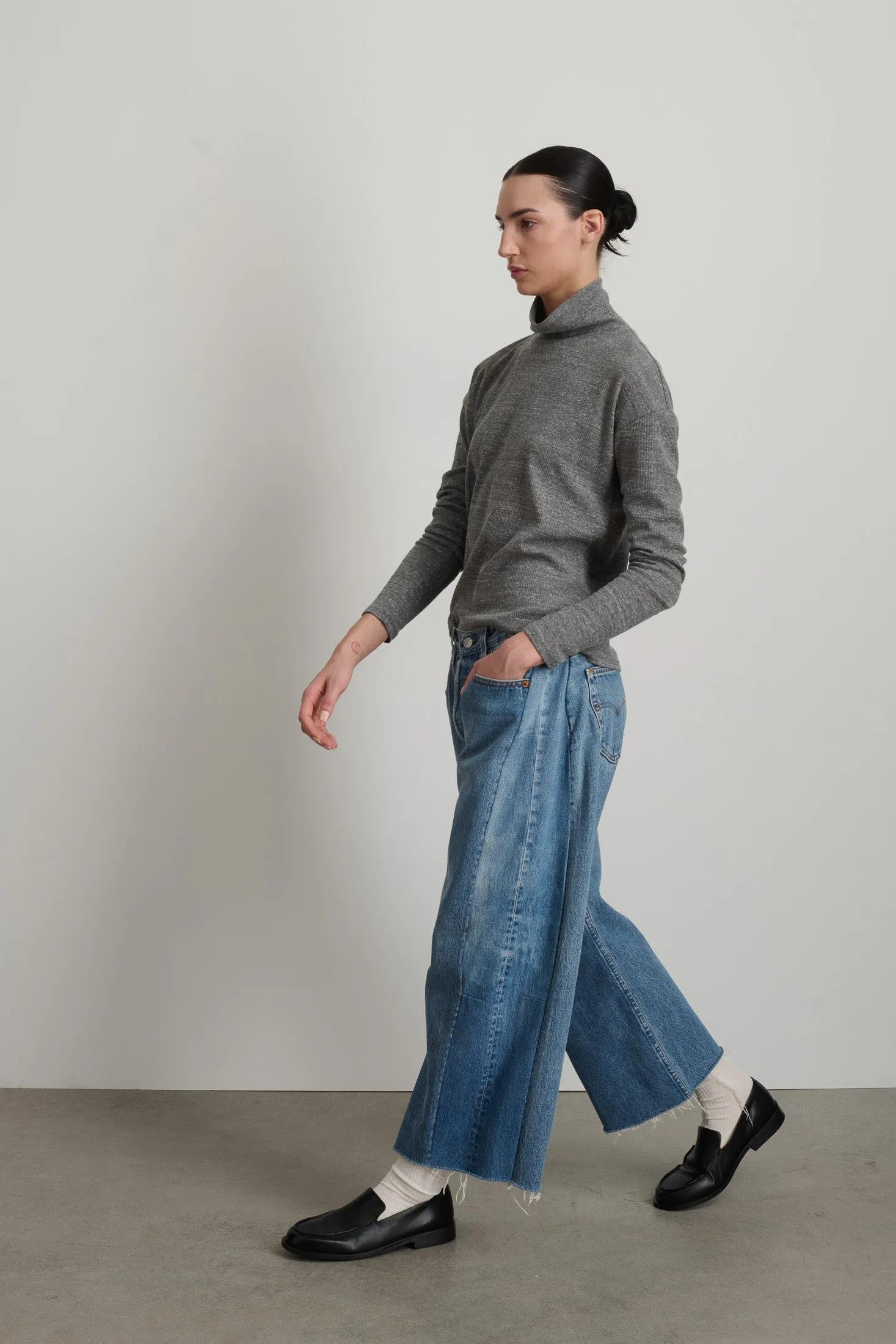 B Sides Turtleneck Heather Grey sold by B Sides Jeans product image thumbnail 2