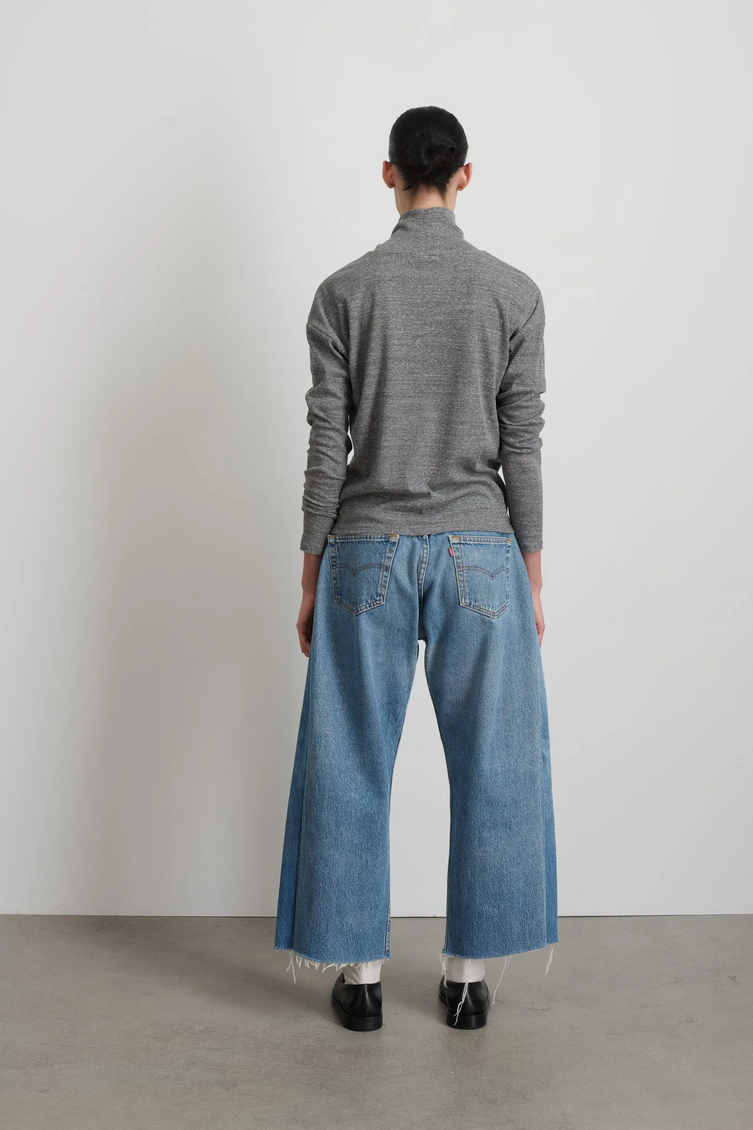 B Sides Turtleneck Heather Grey sold by B Sides Jeans product image thumbnail 3