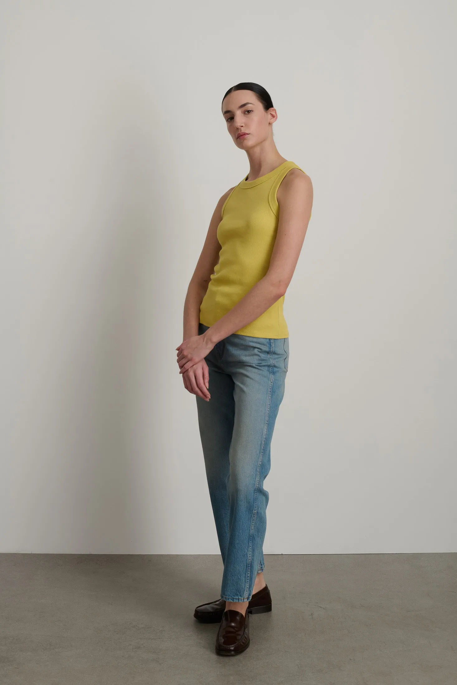 B Sides Rib Tank Daphne Overdye sold by B Sides Jeans product image thumbnail 2