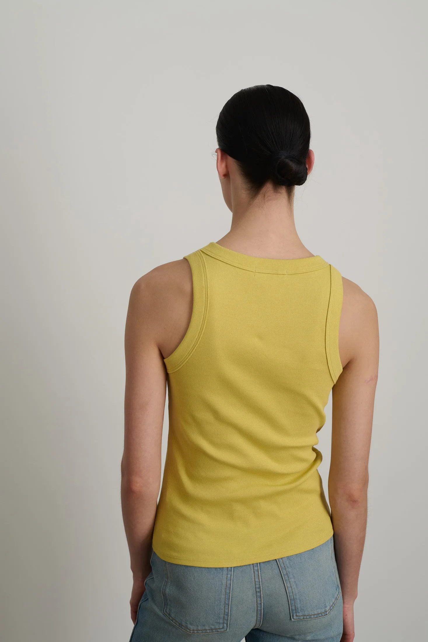 B Sides Rib Tank Daphne Overdye sold by B Sides Jeans product image thumbnail 5