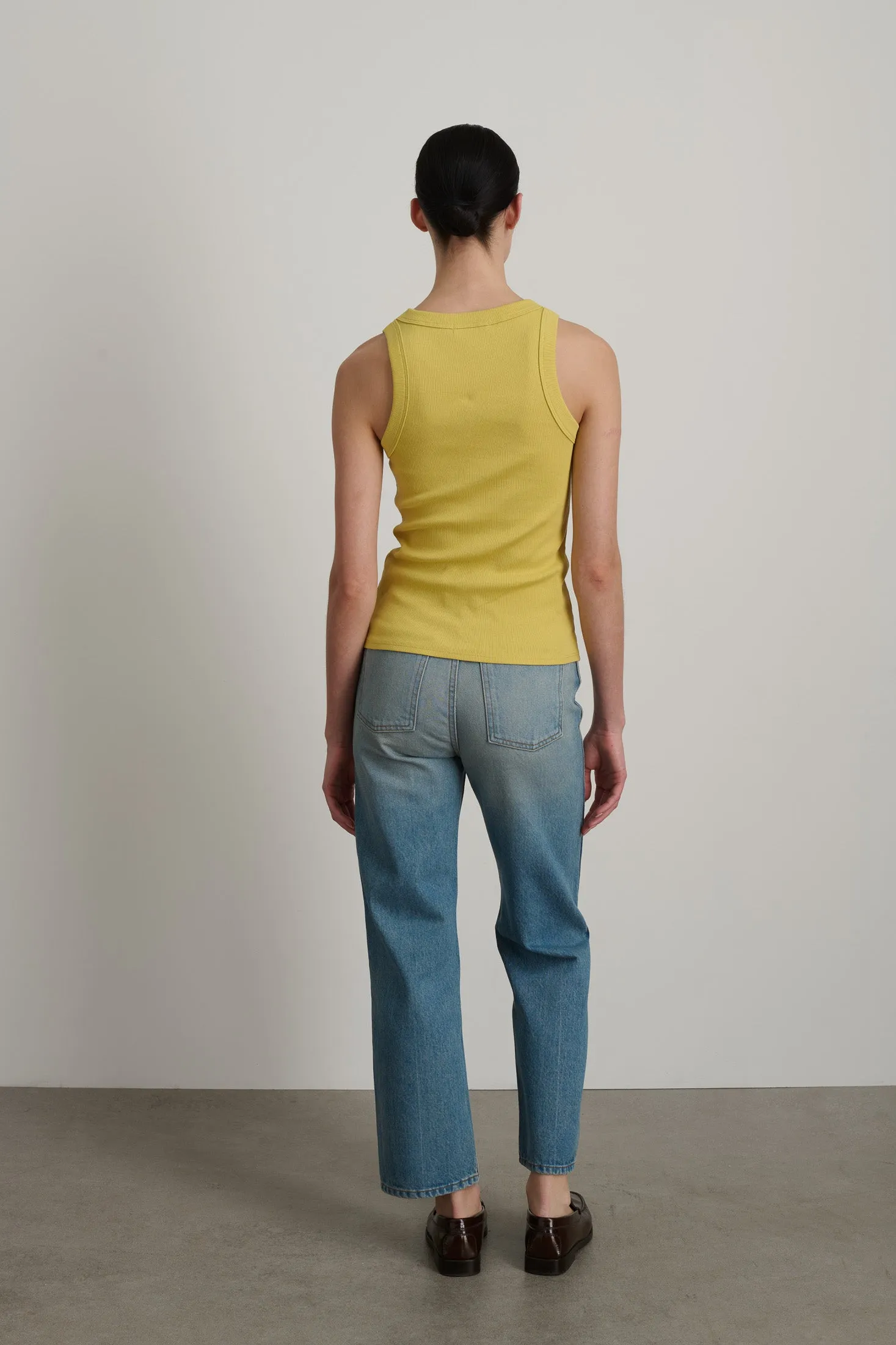 B Sides Rib Tank Daphne Overdye sold by B Sides Jeans product image thumbnail 3