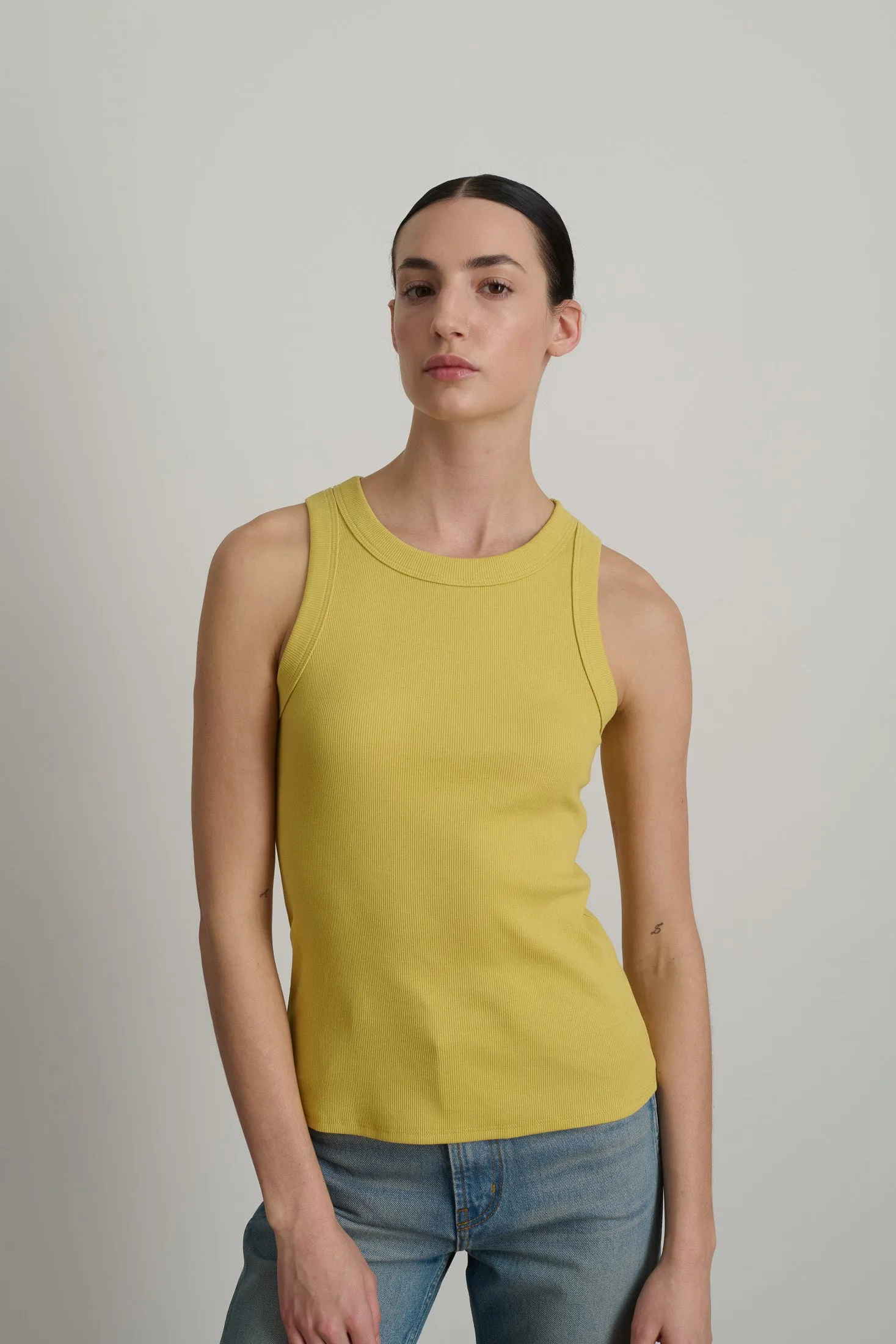 B Sides Rib Tank Daphne Overdye sold by B Sides Jeans product image thumbnail 4