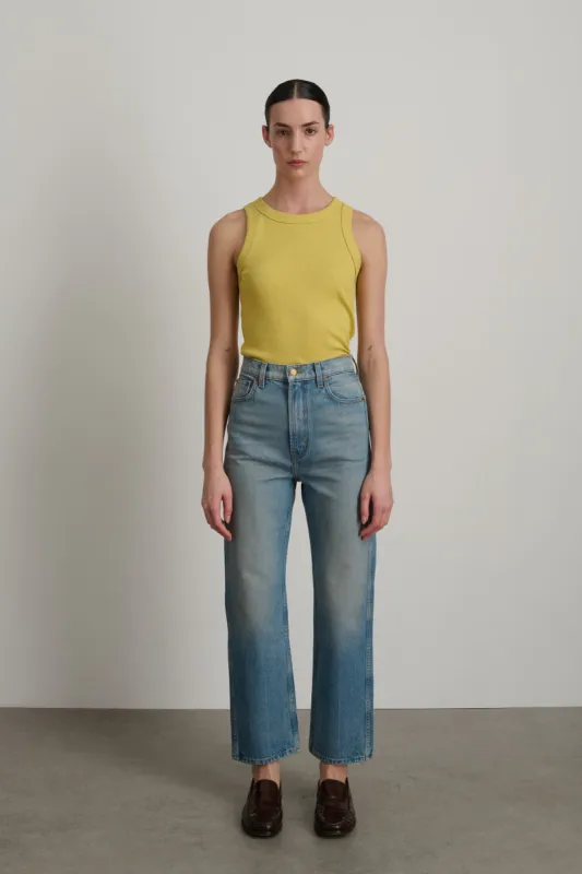 Plein Relaxed Straight Hudson Wash sold by B Sides Jeans