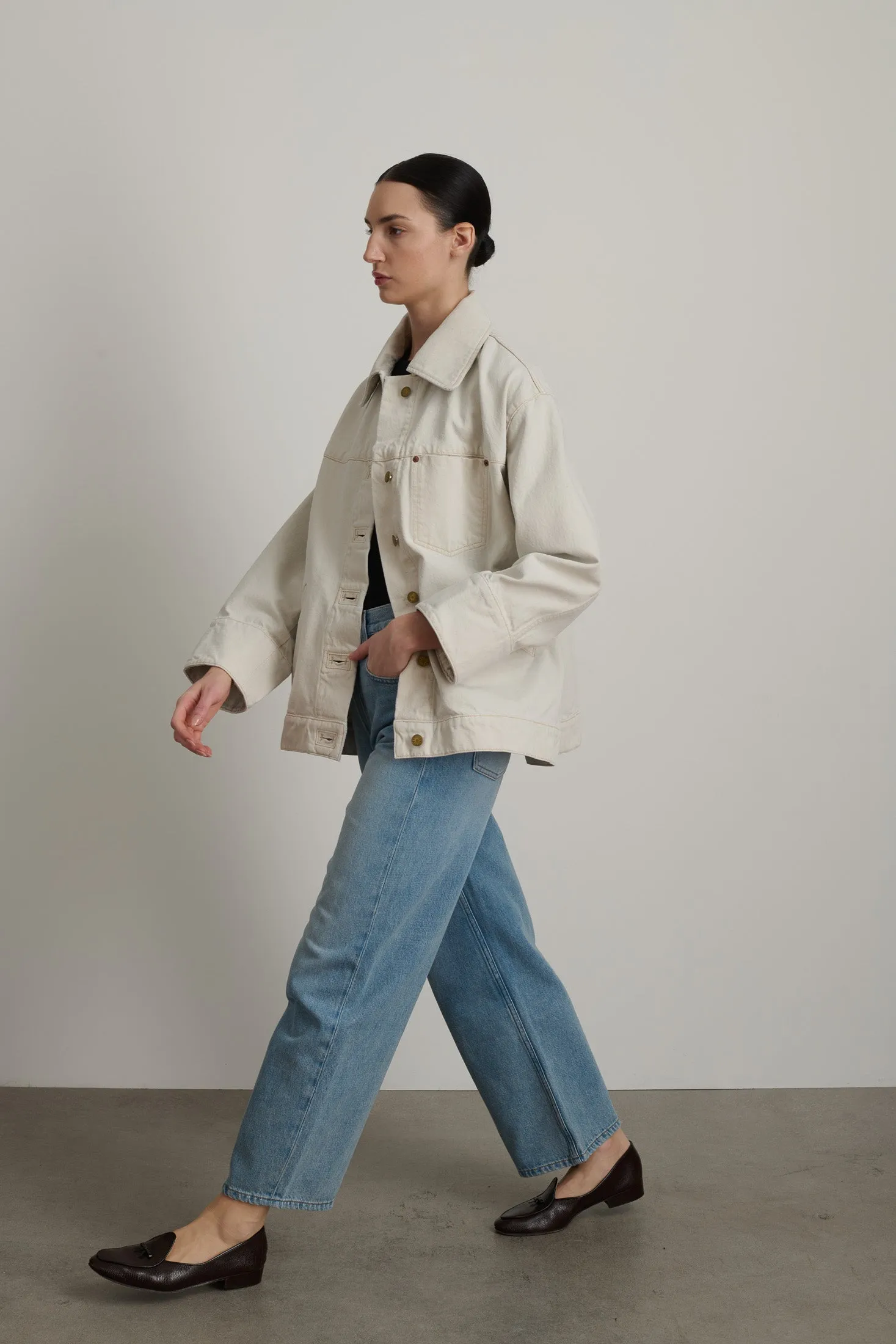 Clé Jacket Tile White sold by B Sides Jeans product image thumbnail 5
