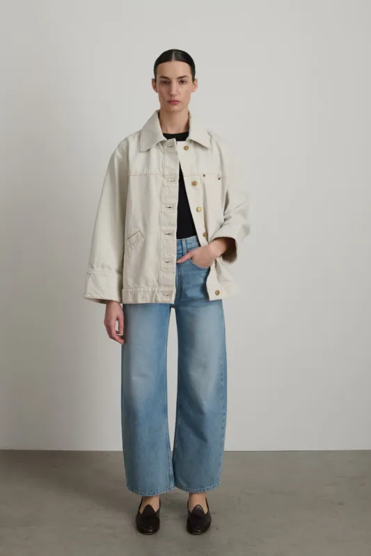 Clé Jacket Tile White sold by B Sides Jeans