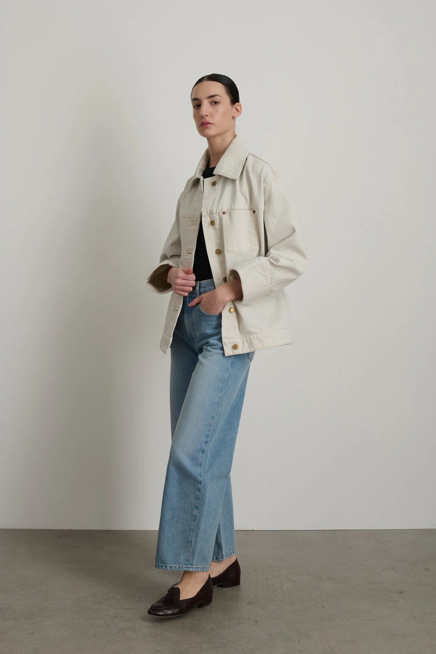 Clé Jacket Tile White sold by B Sides Jeans product image thumbnail 3
