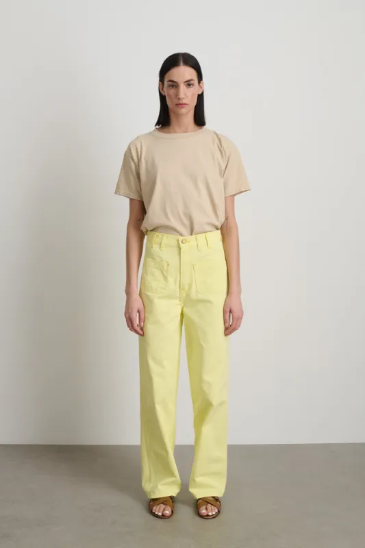 B Sides Chino Iris Overdye made by B Sides Jeans