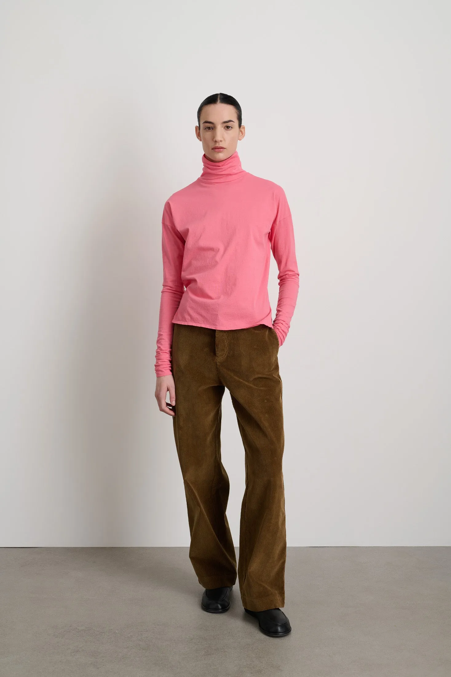 B Sides Turtleneck Calla Pink sold by B Sides Jeans