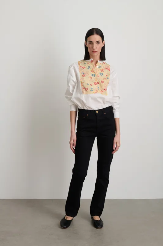 Brit Tapered Straight Jean Rinse Black sold by B Sides Jeans