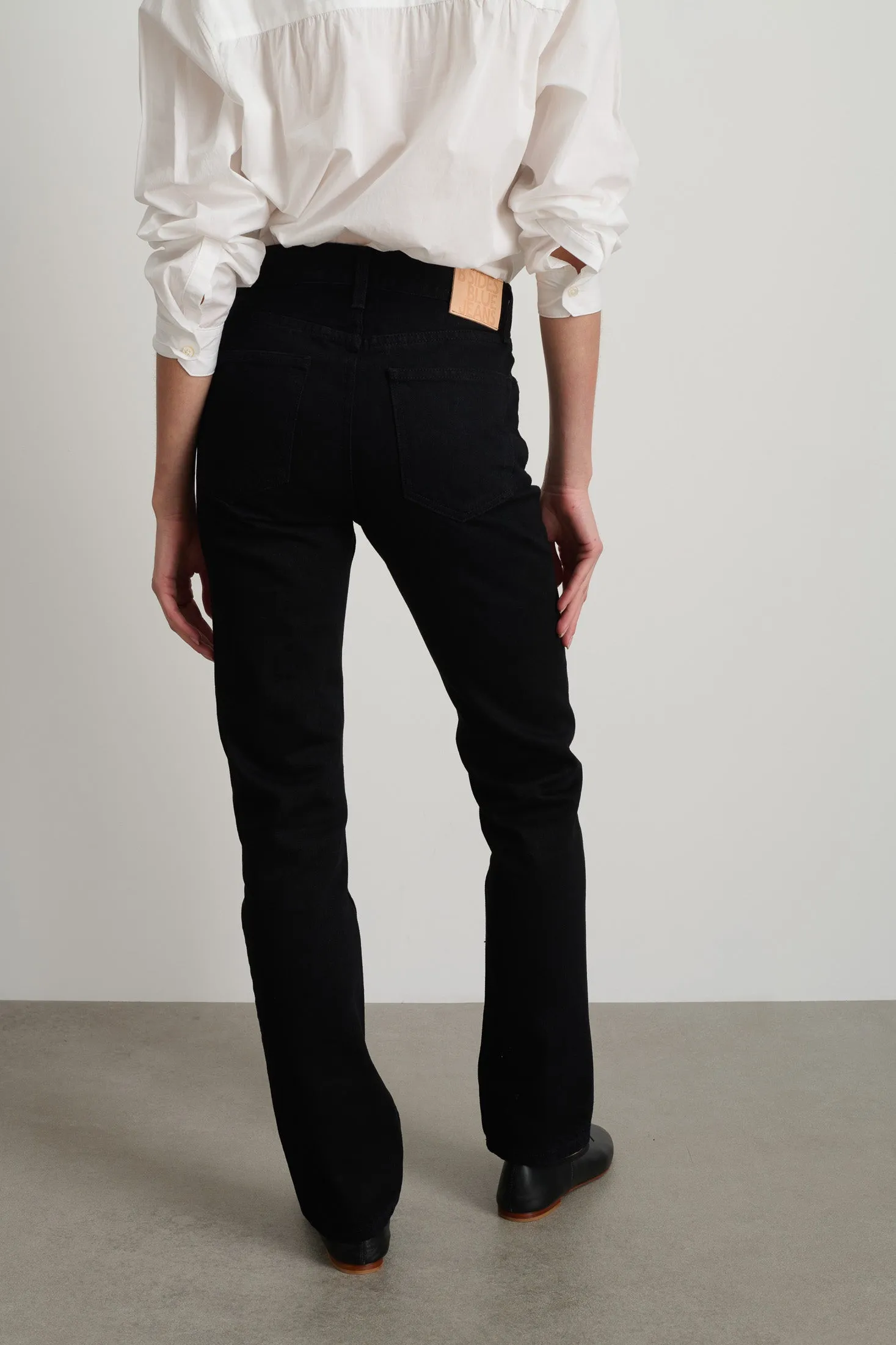 Brit Tapered Straight Jean Rinse Black sold by B Sides Jeans product image thumbnail 4