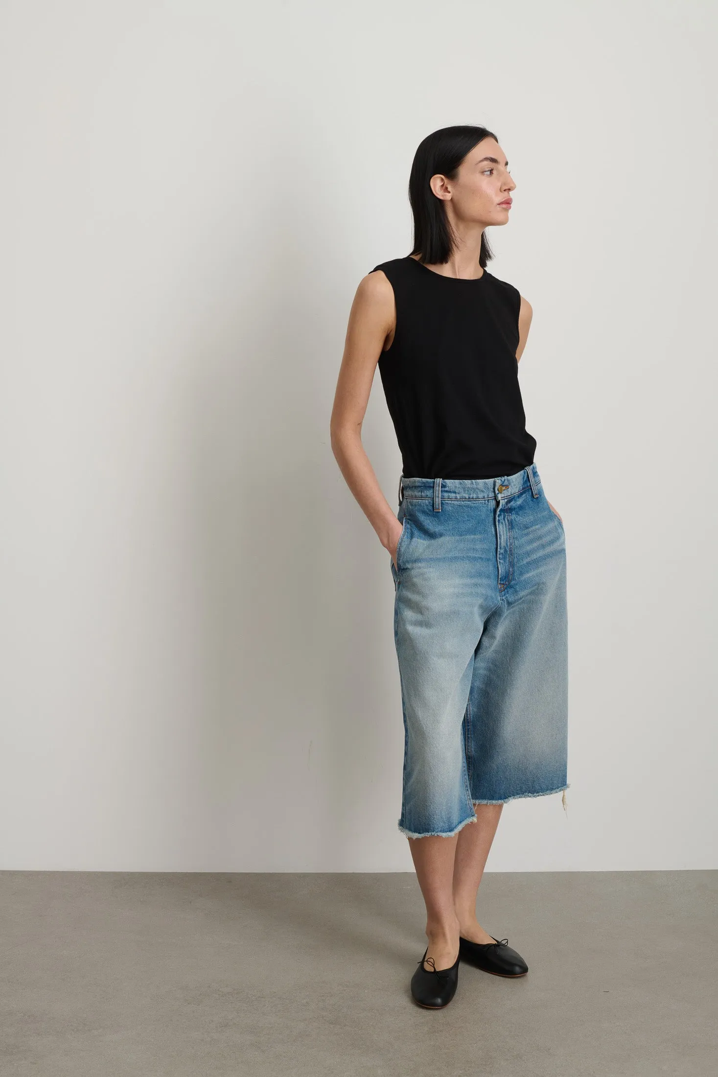 Long Short Brit Vintage Wash sold by B Sides Jeans product image thumbnail 4