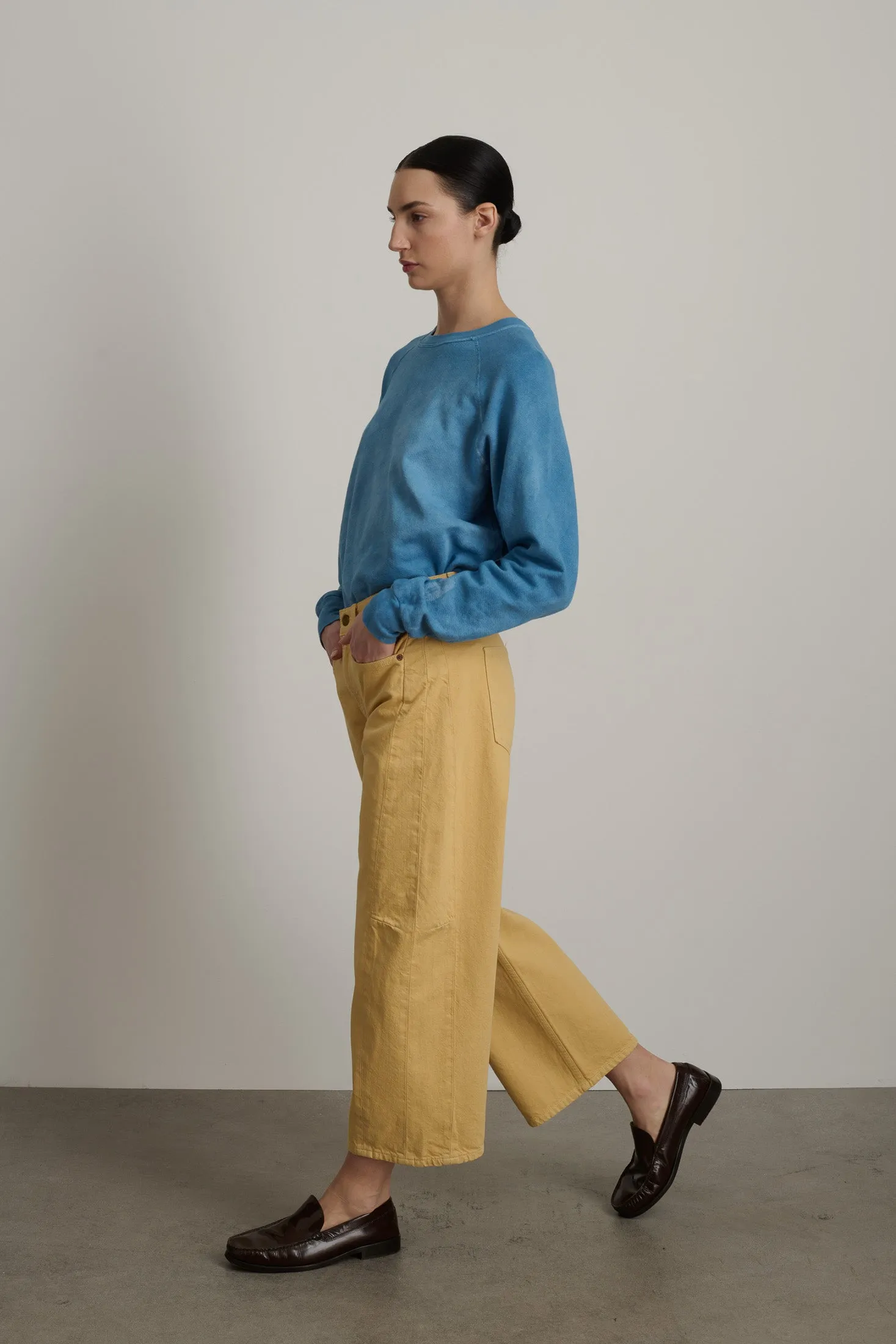 Relaxed Lasso Jean Yellow Overdye sold by B Sides Jeans product image thumbnail 4