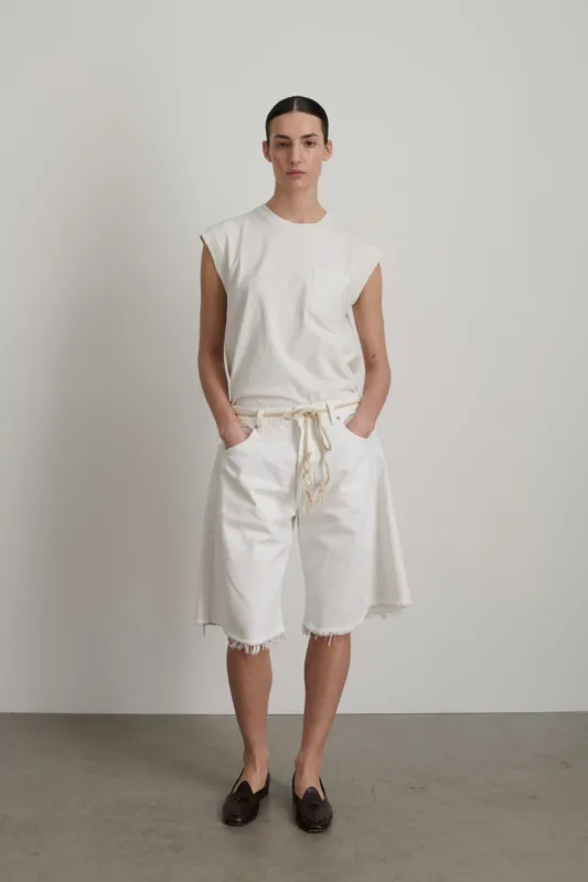 Vintage Lasso Short Vintage White made by B Sides Jeans