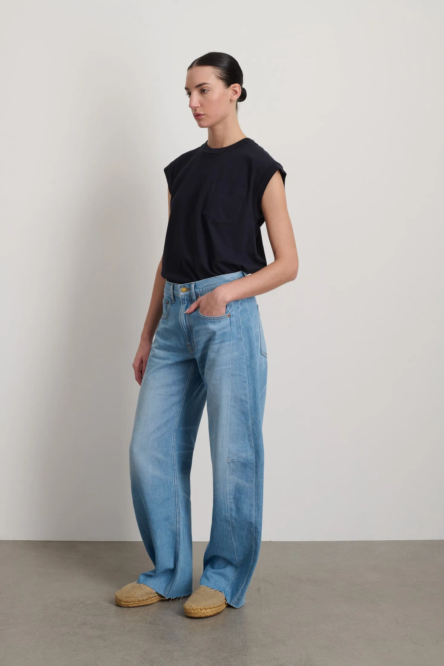 Relaxed Lasso Long Jean Warren Blue sold by B Sides Jeans product image thumbnail 3