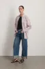 Nolan Shirt Pink Yarn Dye Stripe sold by B Sides Jeans