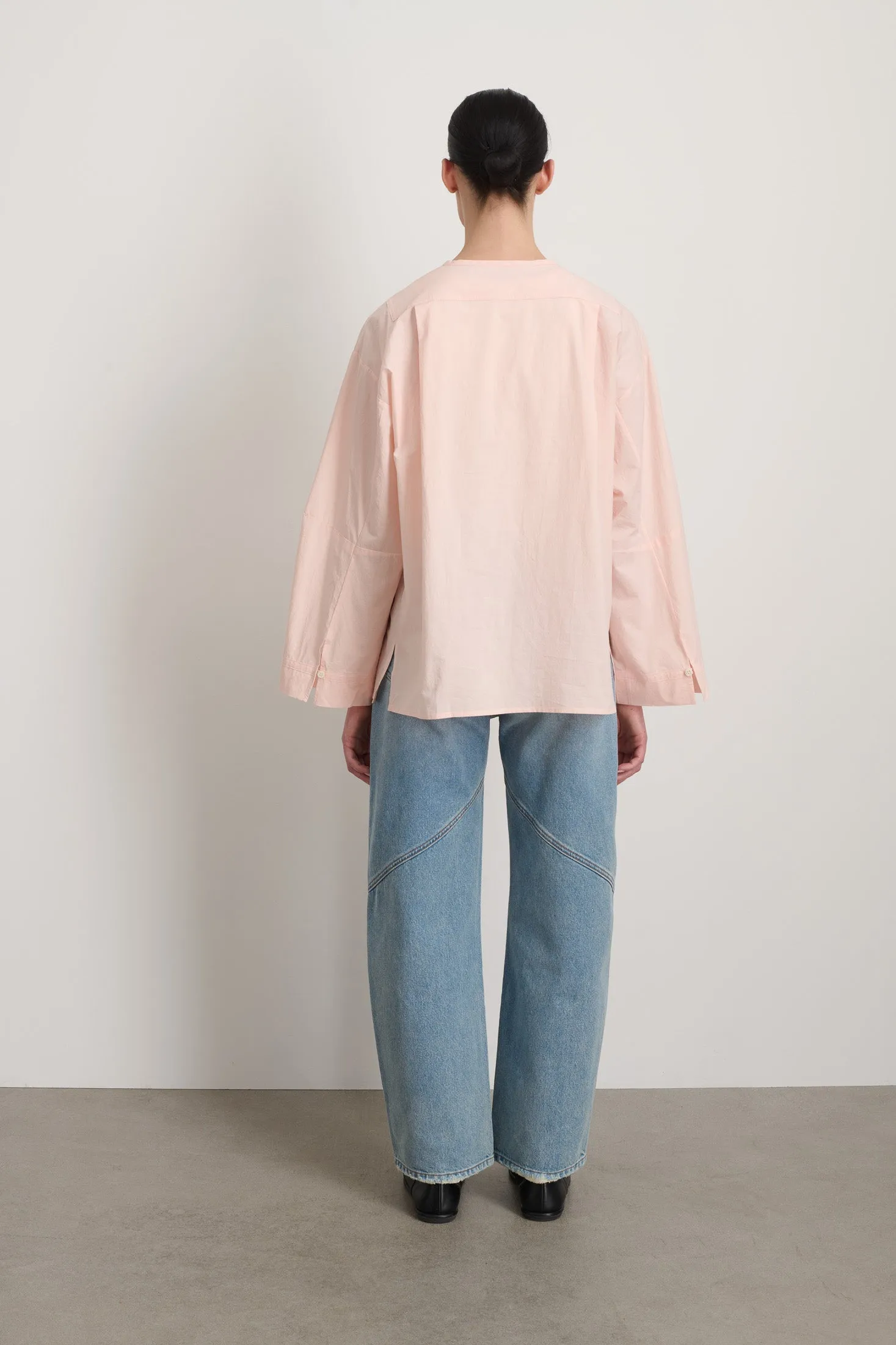 Poplin Popover Pale Pink sold by B Sides Jeans product image thumbnail 3