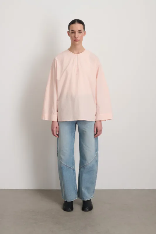 Poplin Popover Pale Pink sold by B Sides Jeans