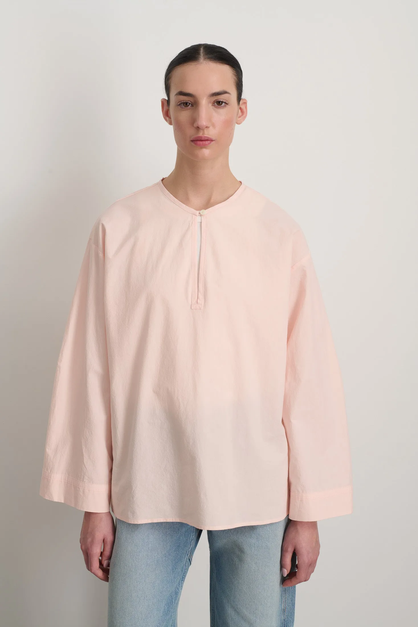 Poplin Popover Pale Pink sold by B Sides Jeans product image thumbnail 4