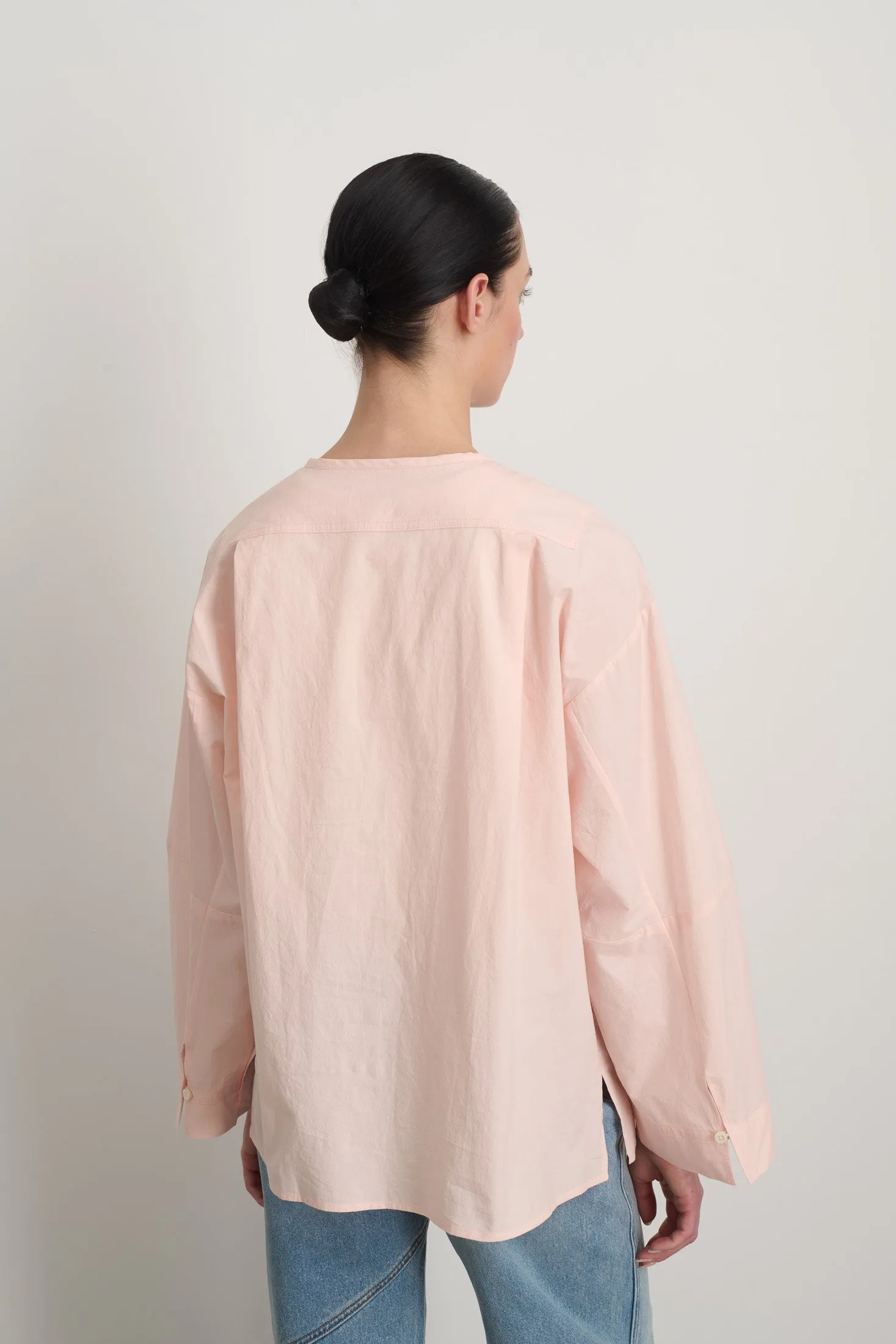 Poplin Popover Pale Pink sold by B Sides Jeans product image thumbnail 5
