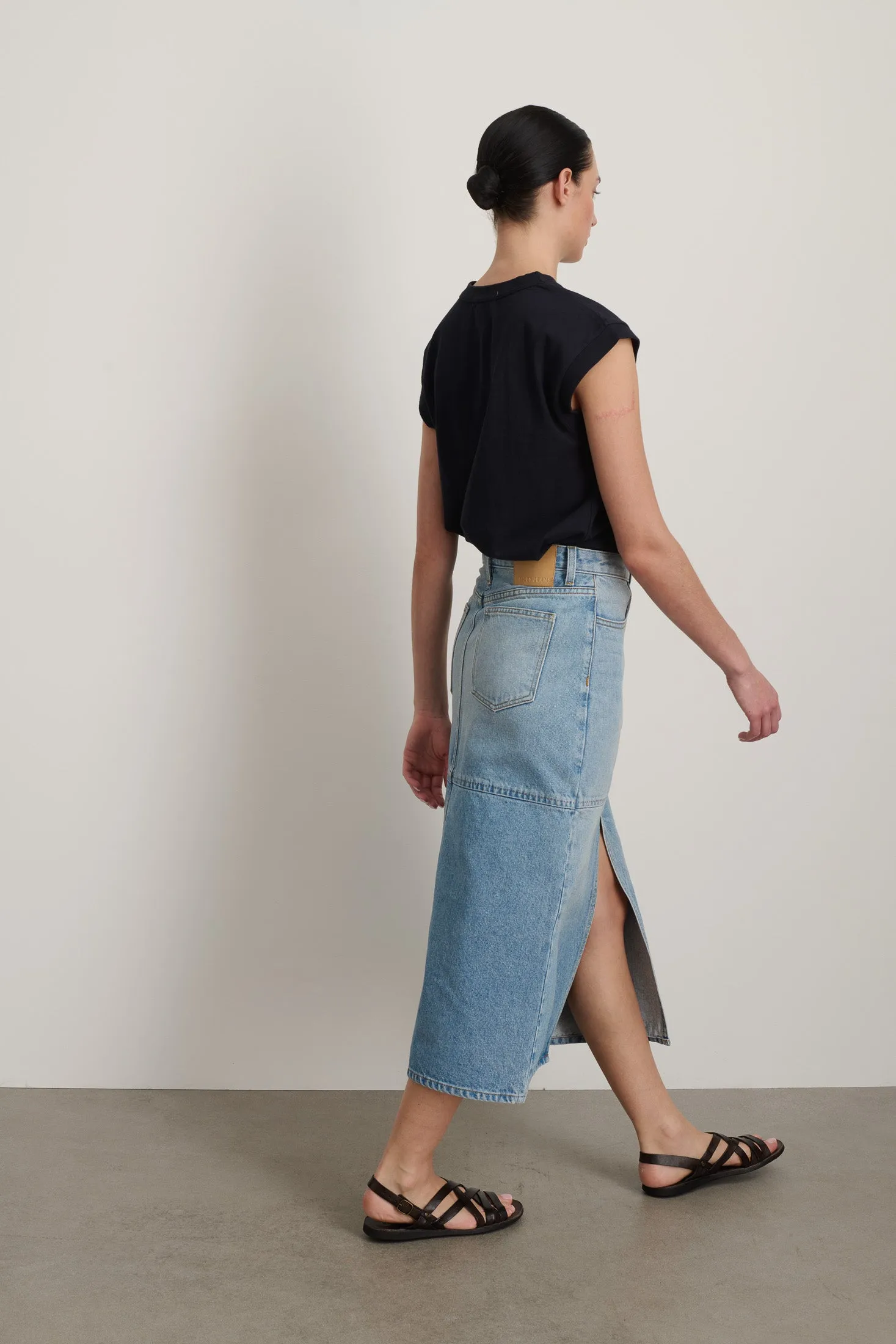 Hill Jean Skirt Super Lt. Vintage sold by B Sides Jeans product image thumbnail 5