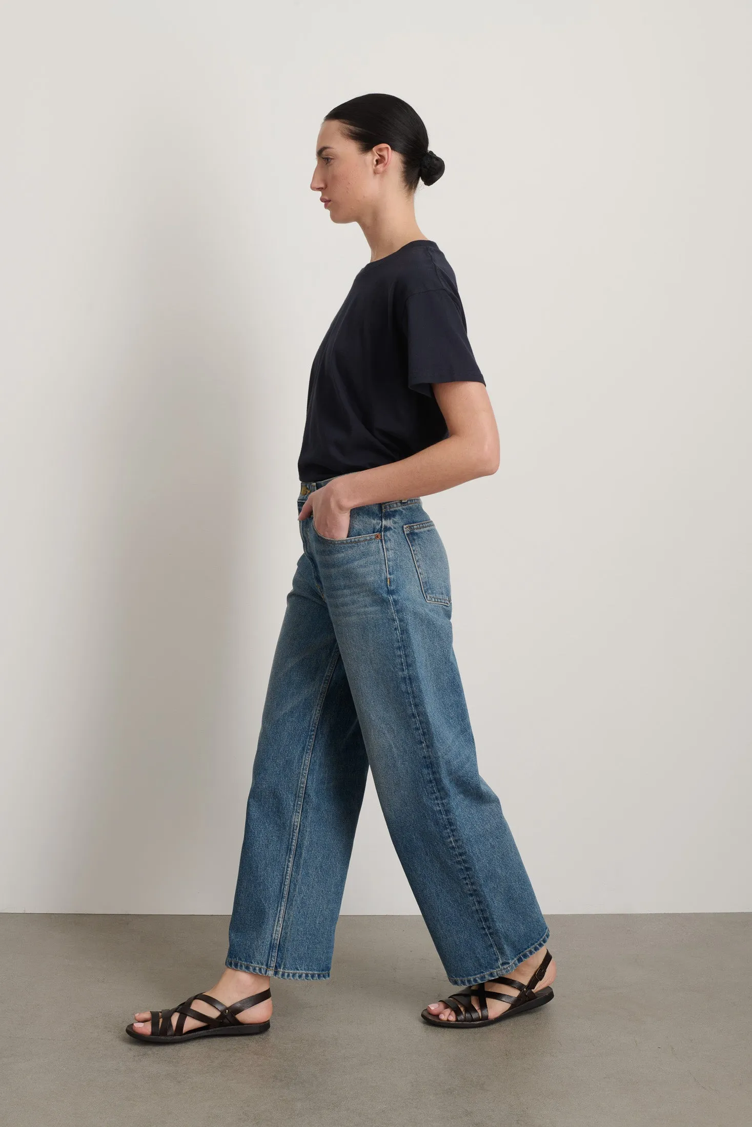 Elissa Jean Vista Blue sold by B Sides Jeans product image thumbnail 3