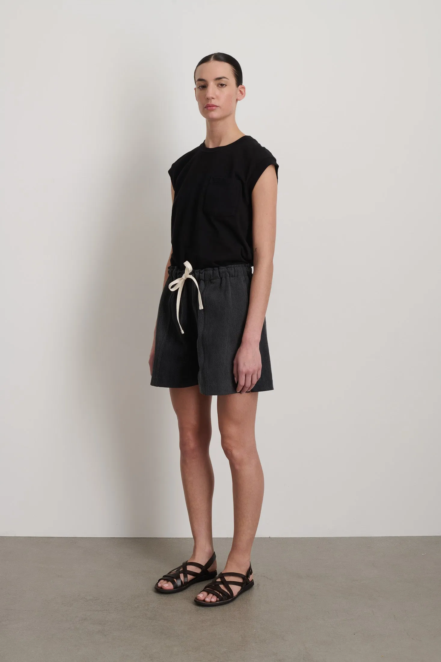 Vintage Reworked Meyer Cinch Short Vintage Black sold by B Sides Jeans product image thumbnail 2