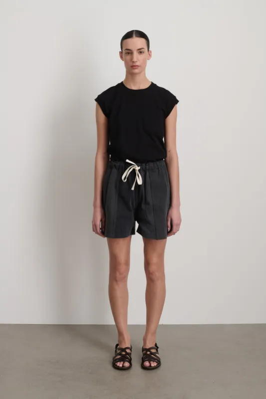 Vintage Reworked Meyer Cinch Short Vintage Black made by B Sides Jeans