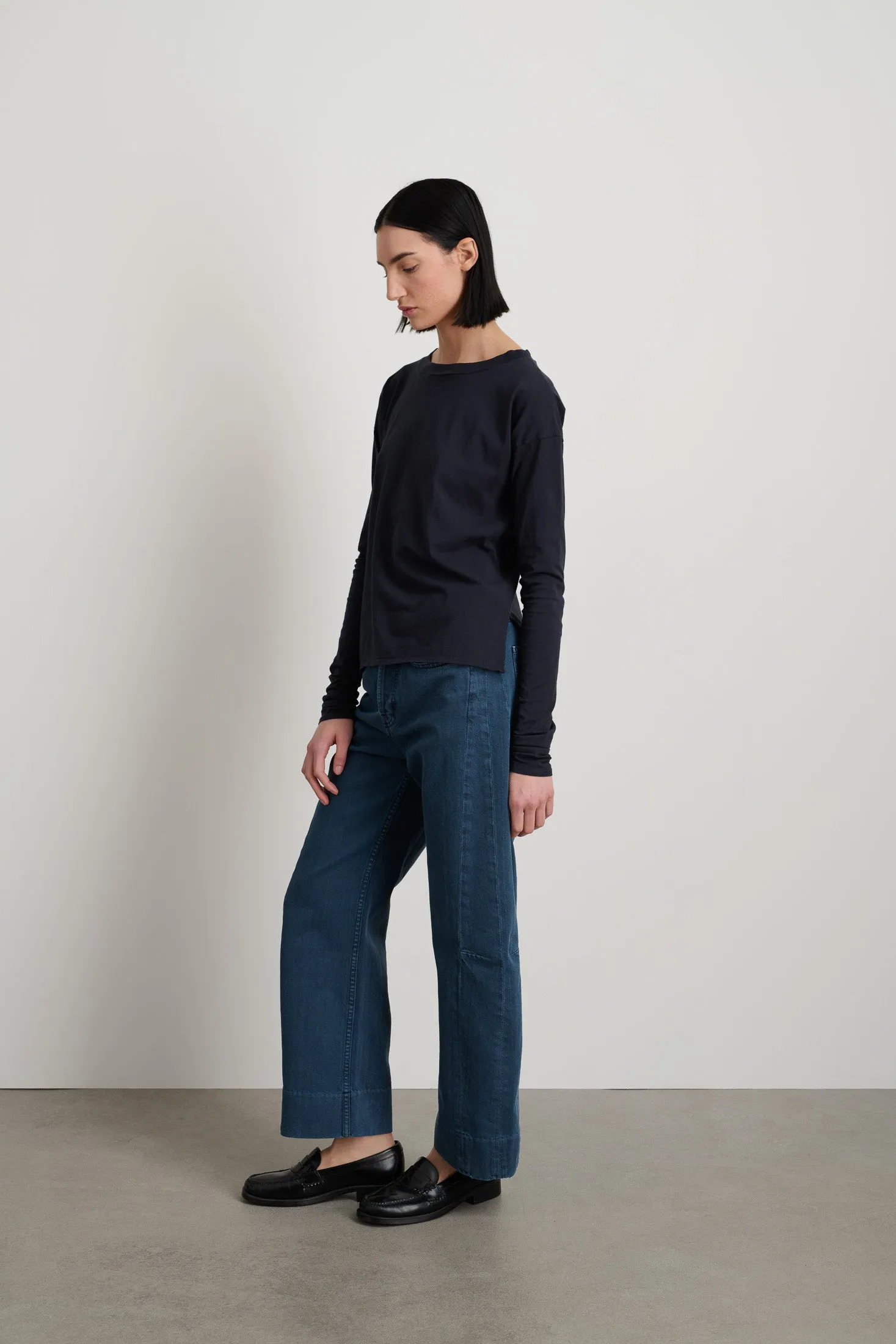 B Sides Long Sleeve Crew Marine sold by B Sides Jeans product image thumbnail 2