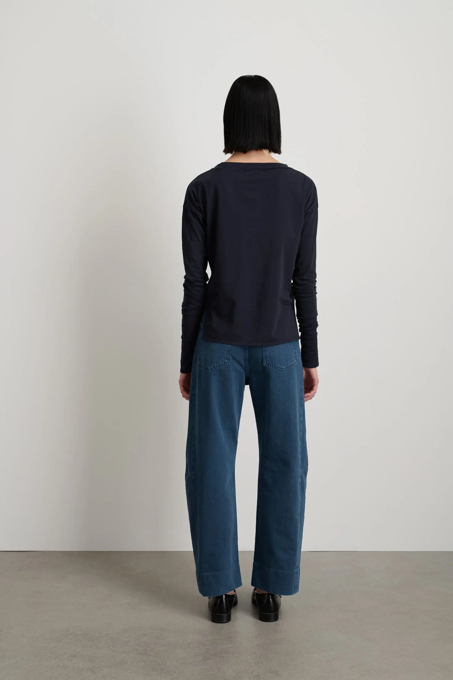 B Sides Long Sleeve Crew Marine sold by B Sides Jeans product image thumbnail 3