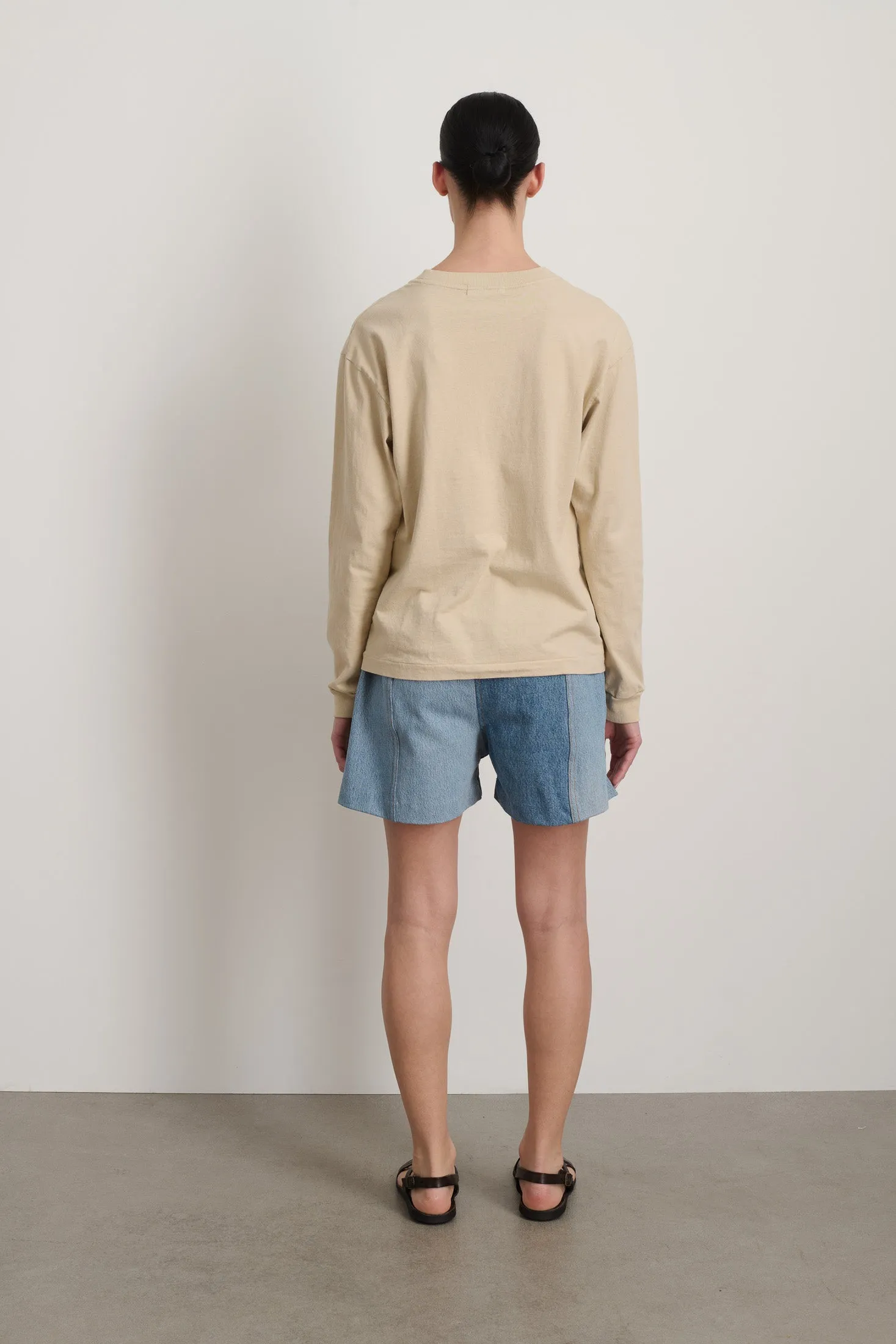 B Sides Long Sleeve Pocket T-Shirt Tan sold by B Sides Jeans product image thumbnail 3