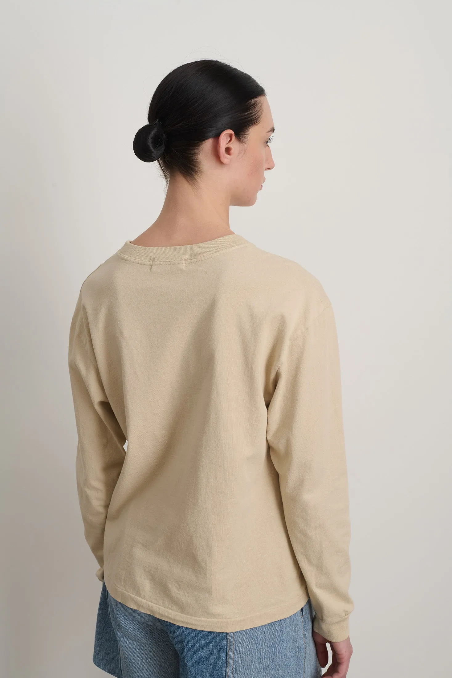 B Sides Long Sleeve Pocket T-Shirt Tan sold by B Sides Jeans product image thumbnail 5