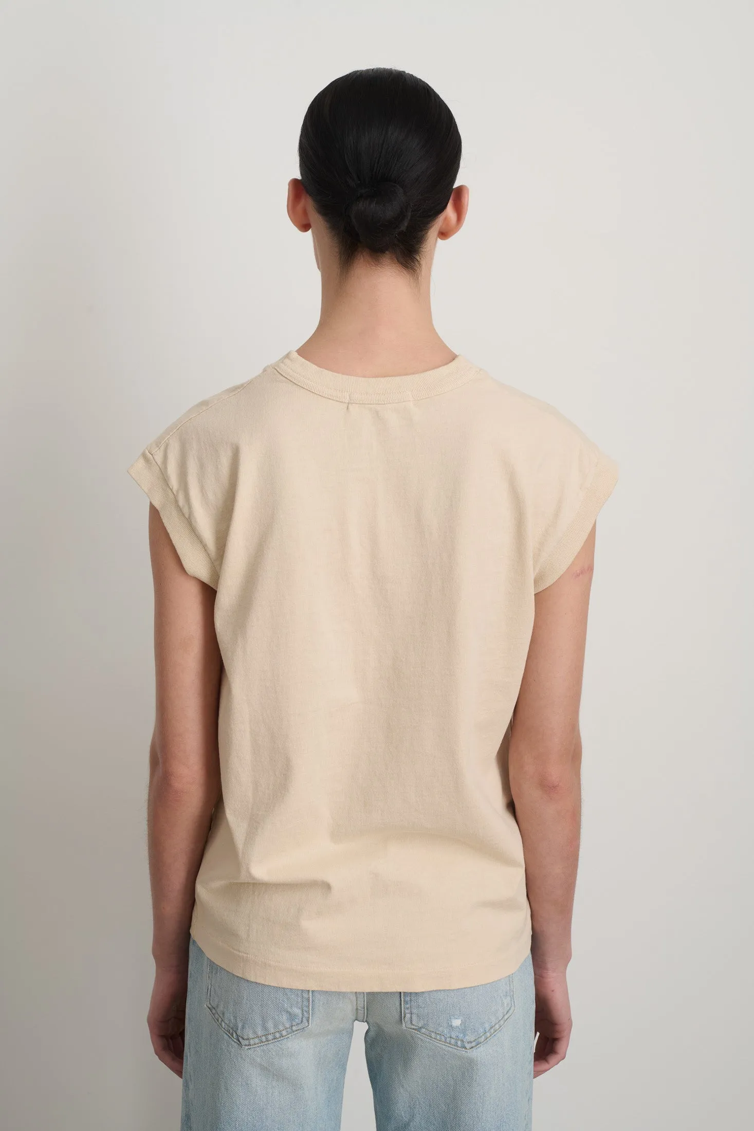 B Sides Pocket Tank Tan sold by B Sides Jeans product image thumbnail 5