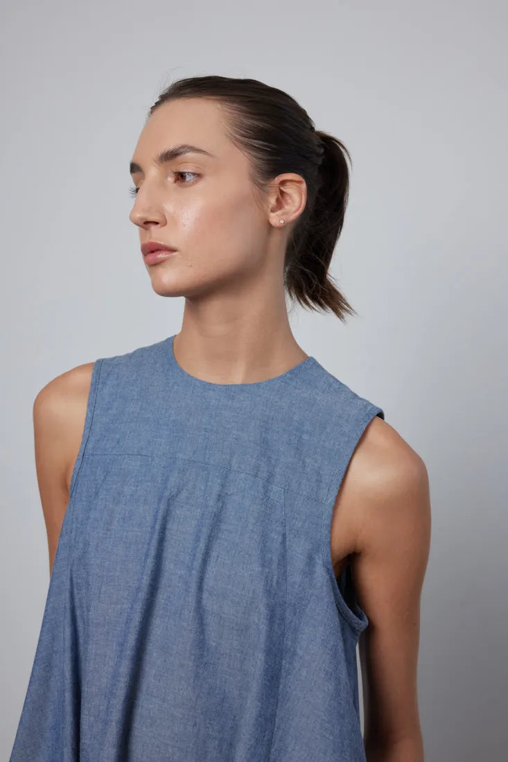 Ronis Dress Indigo Chambray sold by B Sides Jeans product image thumbnail 4