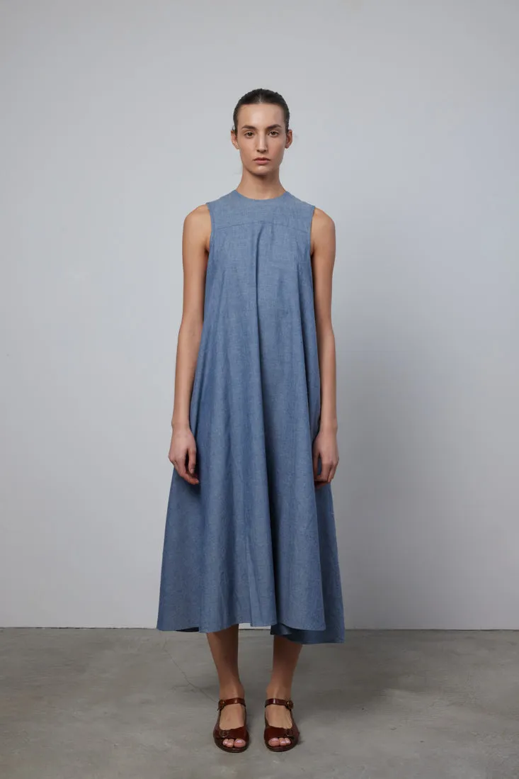 Ronis Dress Indigo Chambray sold by B Sides Jeans