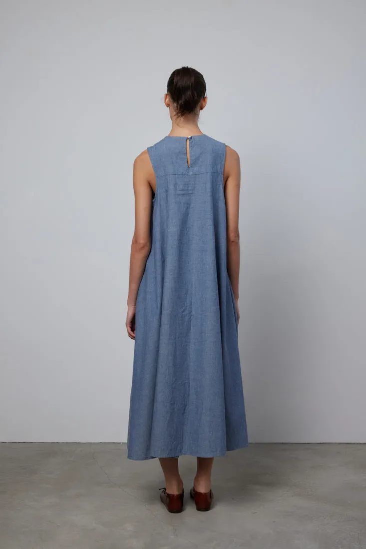 Ronis Dress Indigo Chambray sold by B Sides Jeans product image thumbnail 3