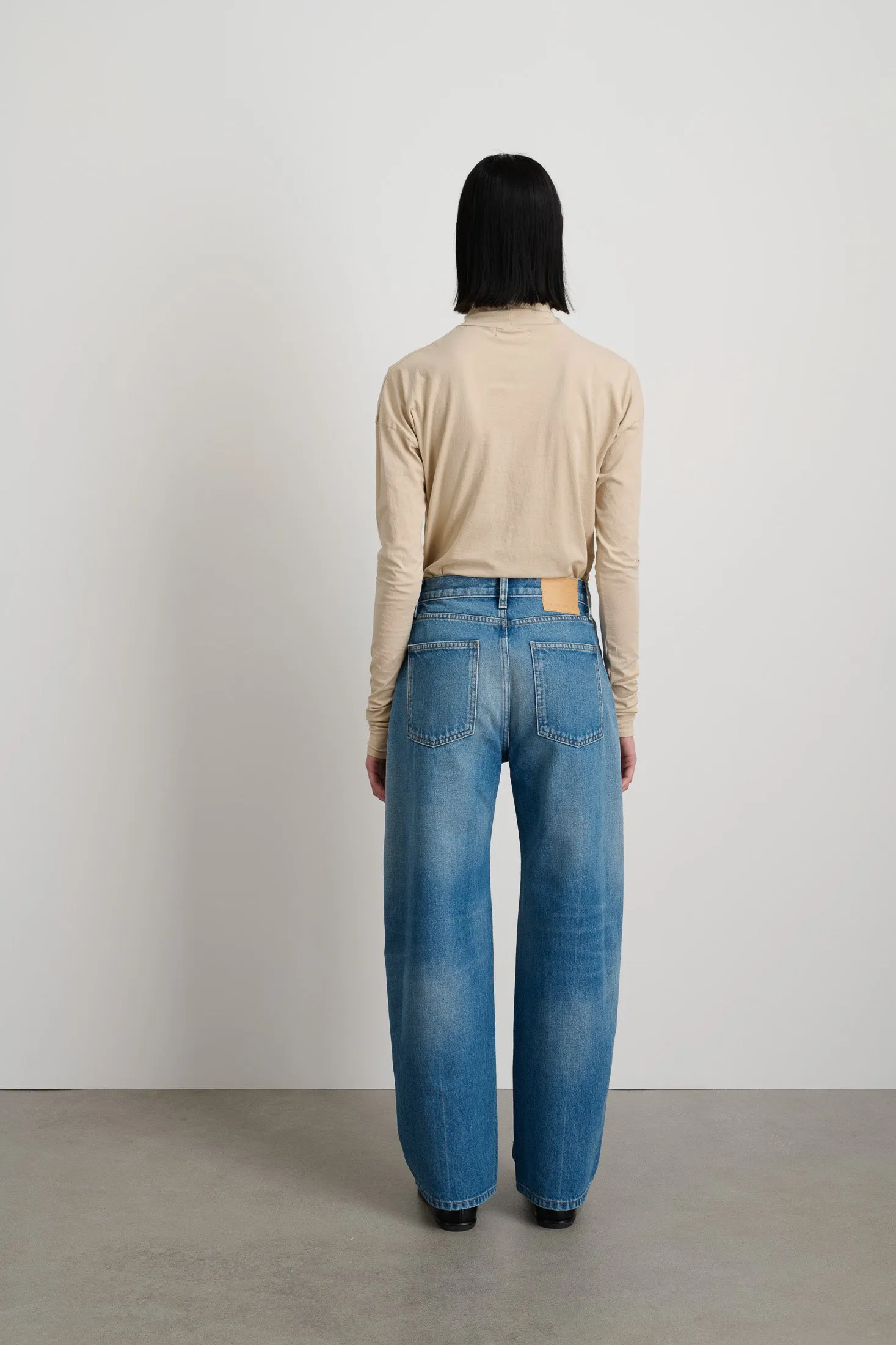 Leroy Mid Relaxed Bow Hyde Wash sold by B Sides Jeans product image thumbnail 3