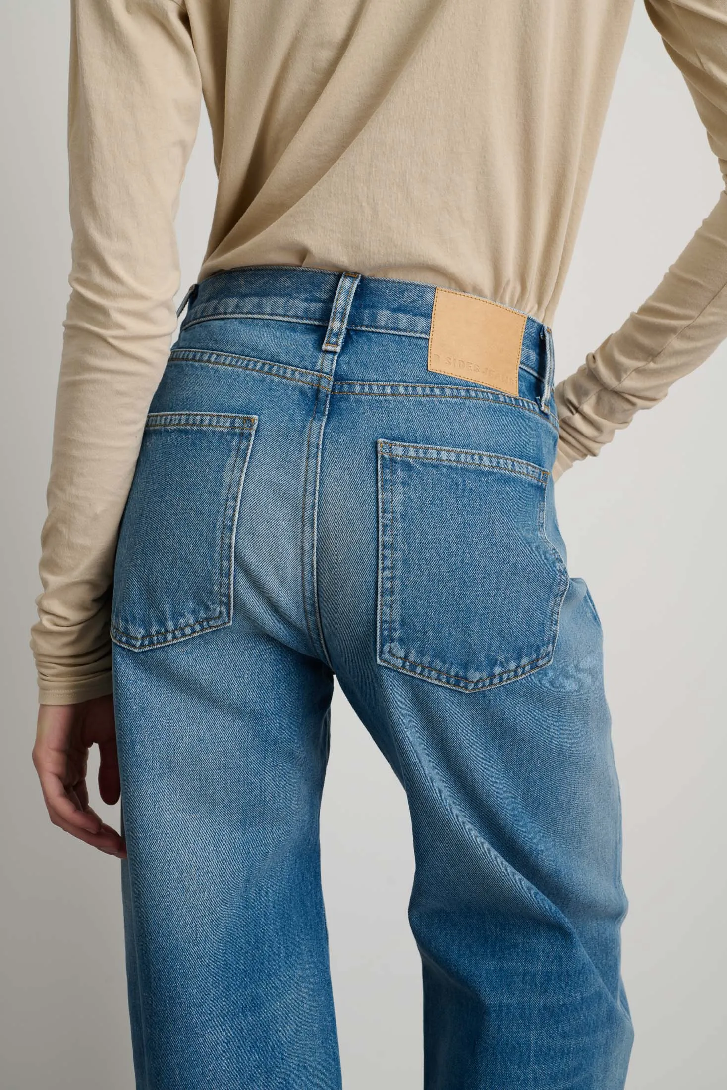 Leroy Mid Relaxed Bow Hyde Wash sold by B Sides Jeans product image thumbnail 5