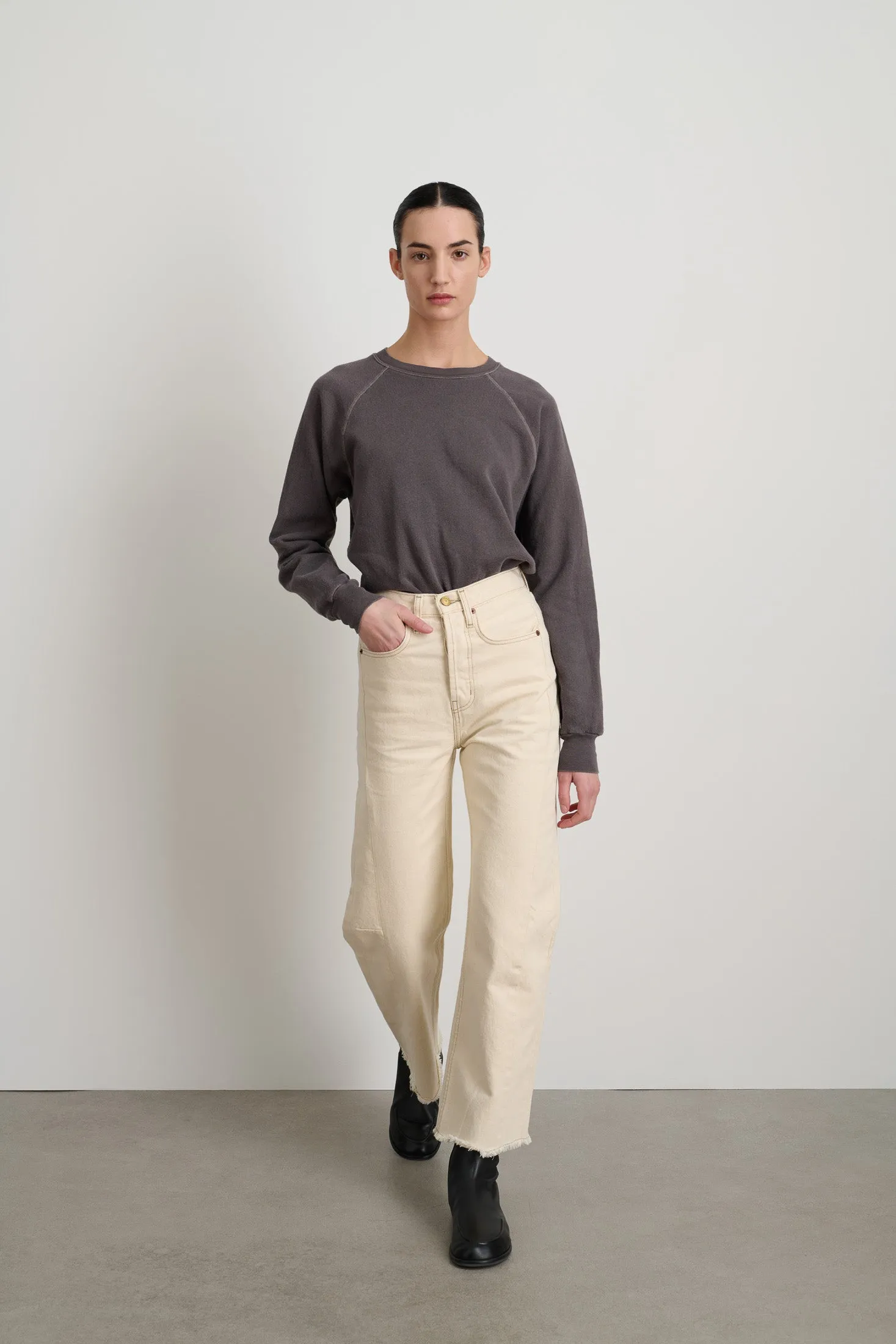 Slim Lasso Jean Clair Rinse sold by B Sides Jeans