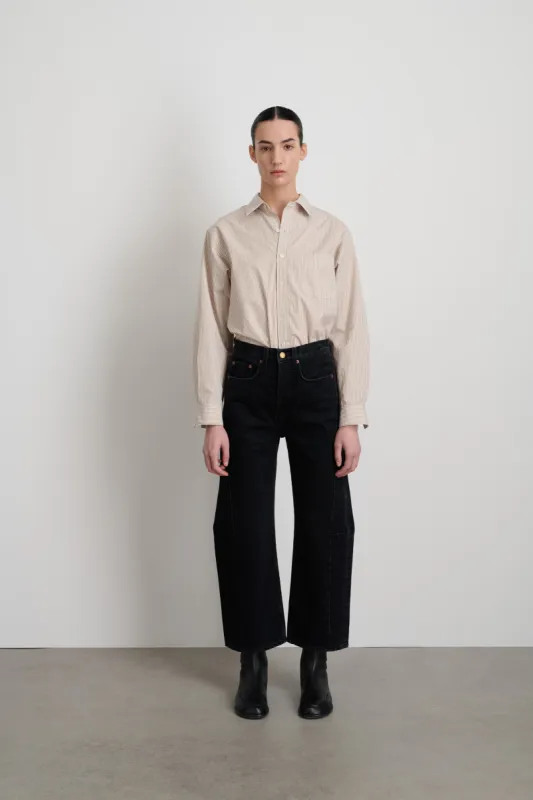 Slim Lasso Jean Black Stone Wash sold by B Sides Jeans