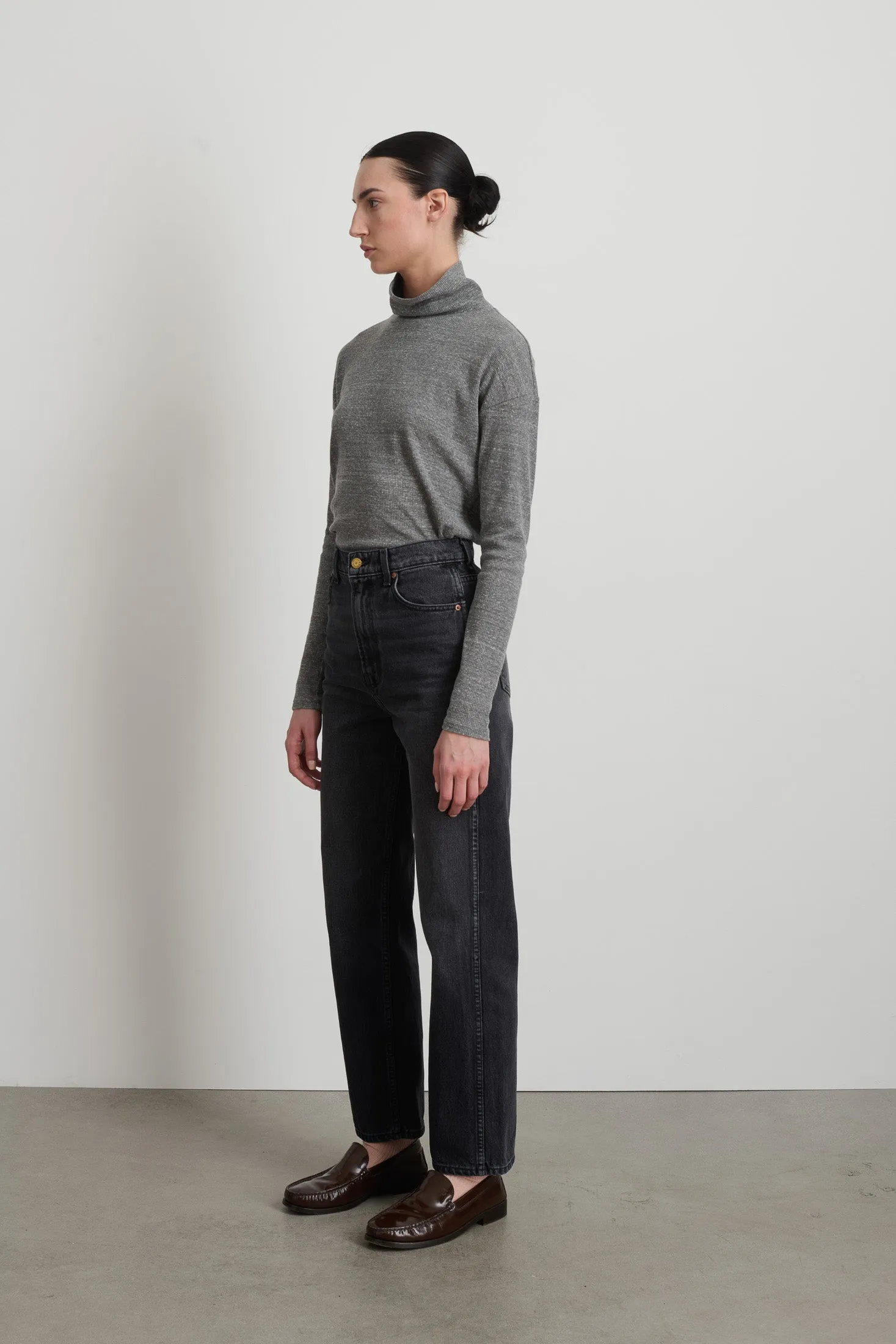 Plein Relaxed Straight Stil Black sold by B Sides Jeans product image thumbnail 2