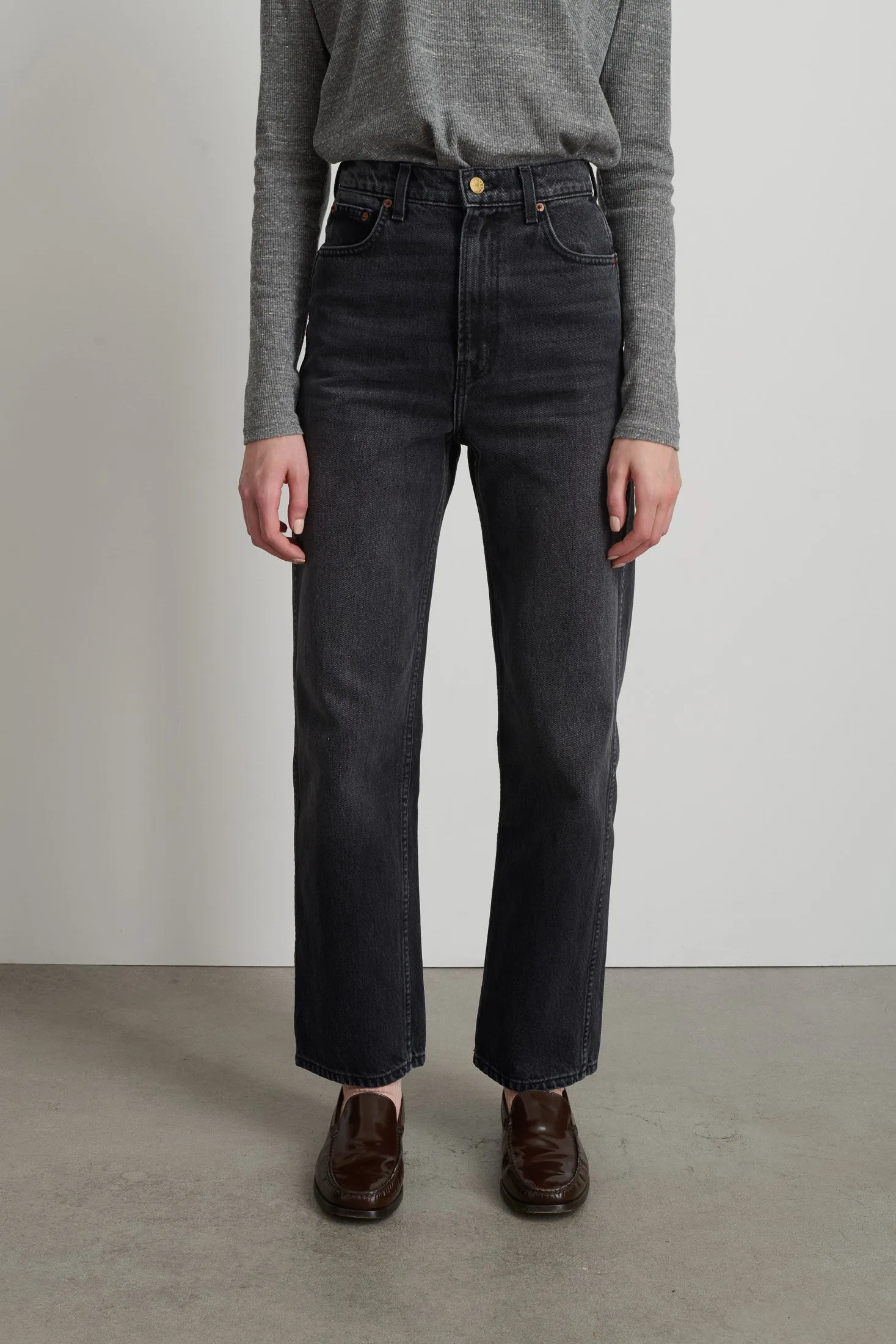 Plein Relaxed Straight Stil Black sold by B Sides Jeans product image thumbnail 5