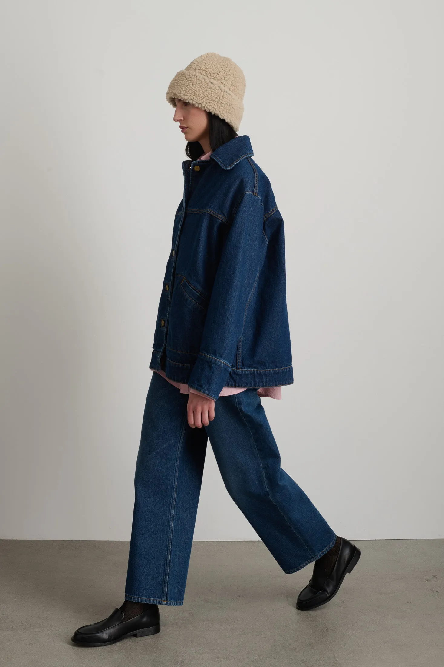 Sherpa Hat Oatmeal sold by B Sides Jeans product image thumbnail 2