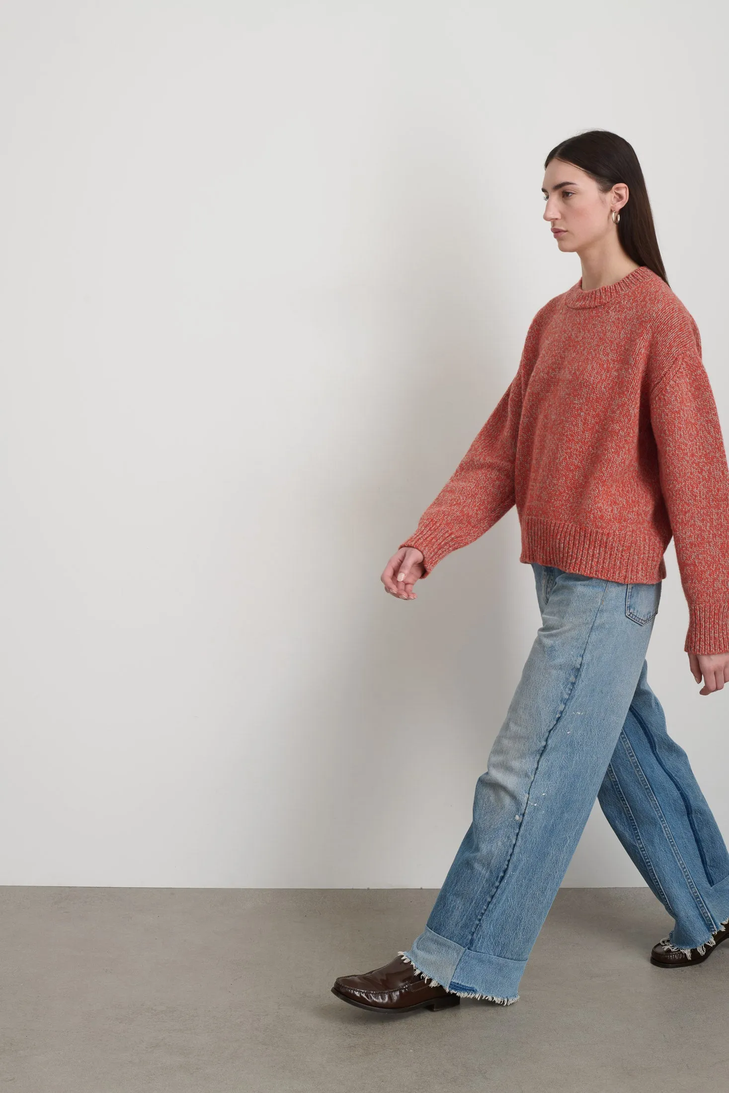 Lambswool Crew Poppy Twist sold by B Sides Jeans product image thumbnail 4
