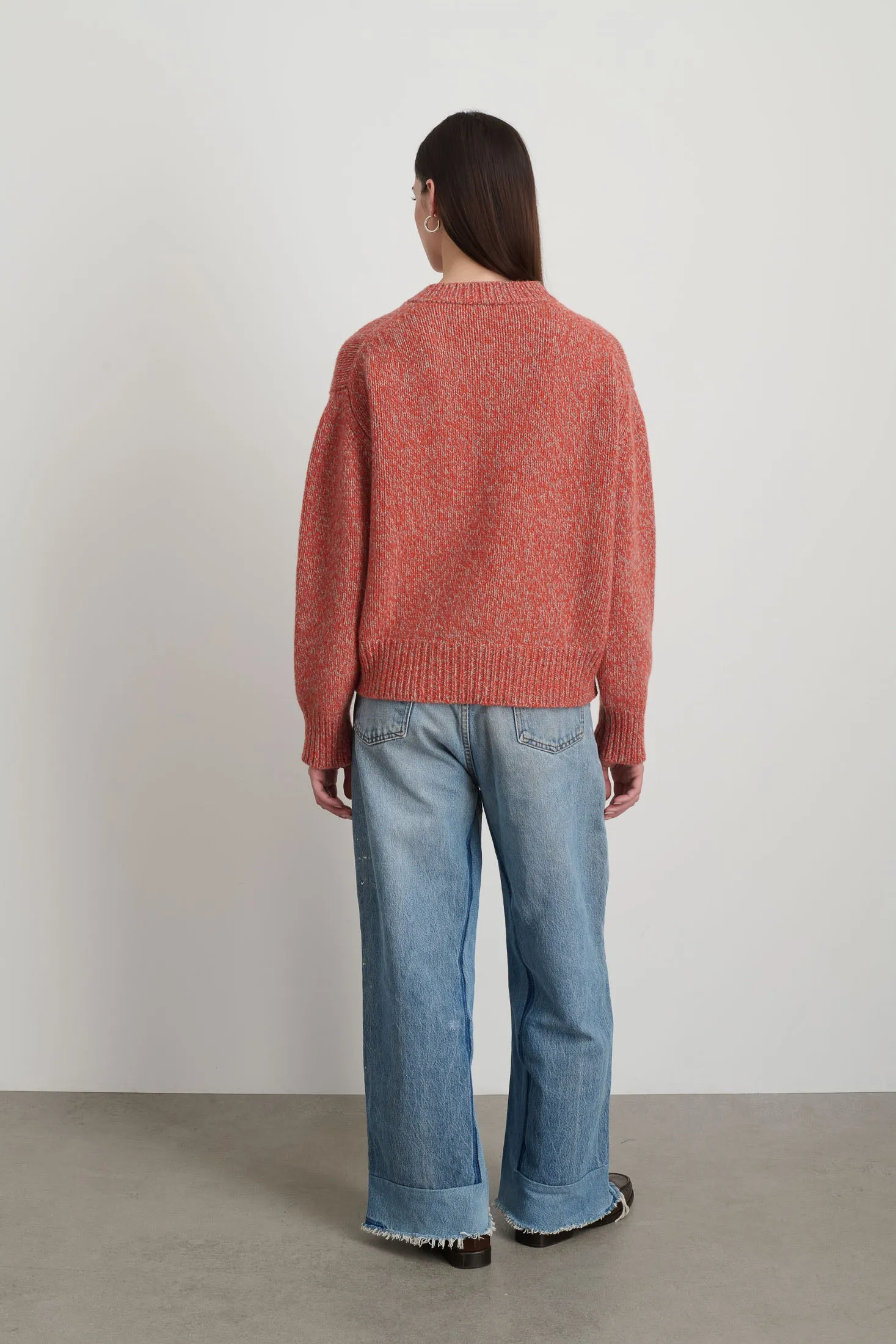 Lambswool Crew Poppy Twist sold by B Sides Jeans product image thumbnail 3