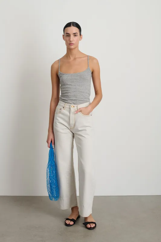 Marcel Culotte Tile White sold by B Sides Jeans